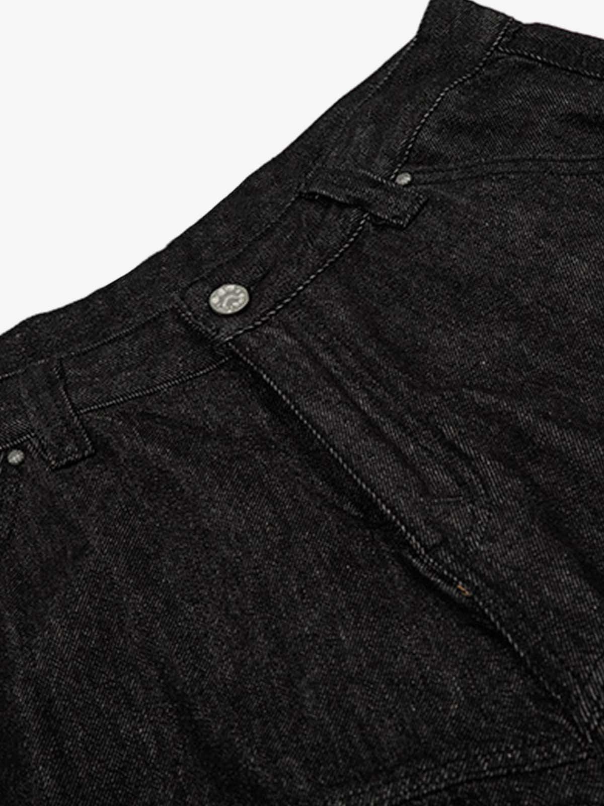 Other Retro Drape Baggy Straight Workwear Denim Shorts Size US 32 / EU 48 - 4 Thumbnail