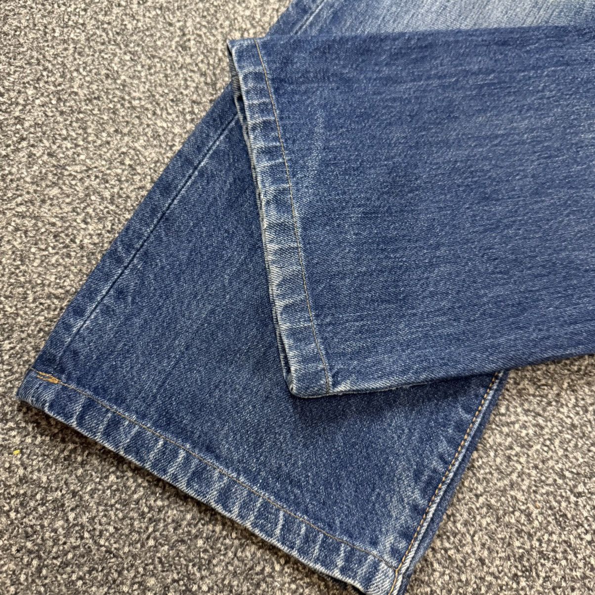 Levi's Vintage Clothing 🔥 Vintage Distressed Y2K Levis 501 Straight Denim Size US 31 - 8 Thumbnail