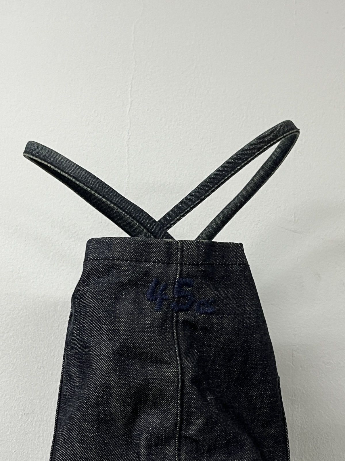 45rpm Vintage 45rpm Japan Contra Faded Raw Denim Selvedge ToteBag Size ONE SIZE - 5 Thumbnail