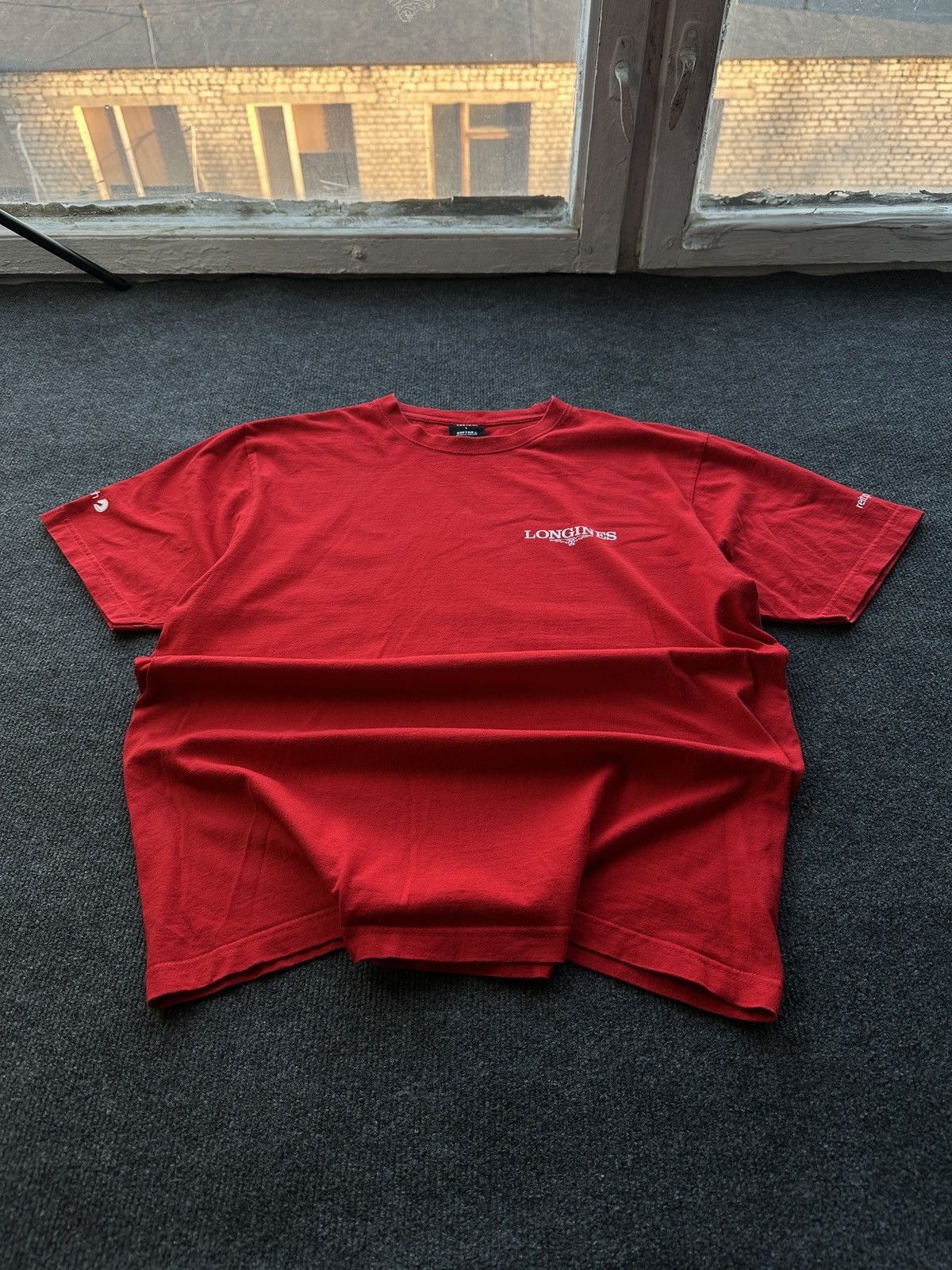 Longines LONGINES 🚨 LUXURY WATCH MEN TEE REITSPORT.CH LOGO Size US L / EU 52-54 / 3 - 2 Thumbnail