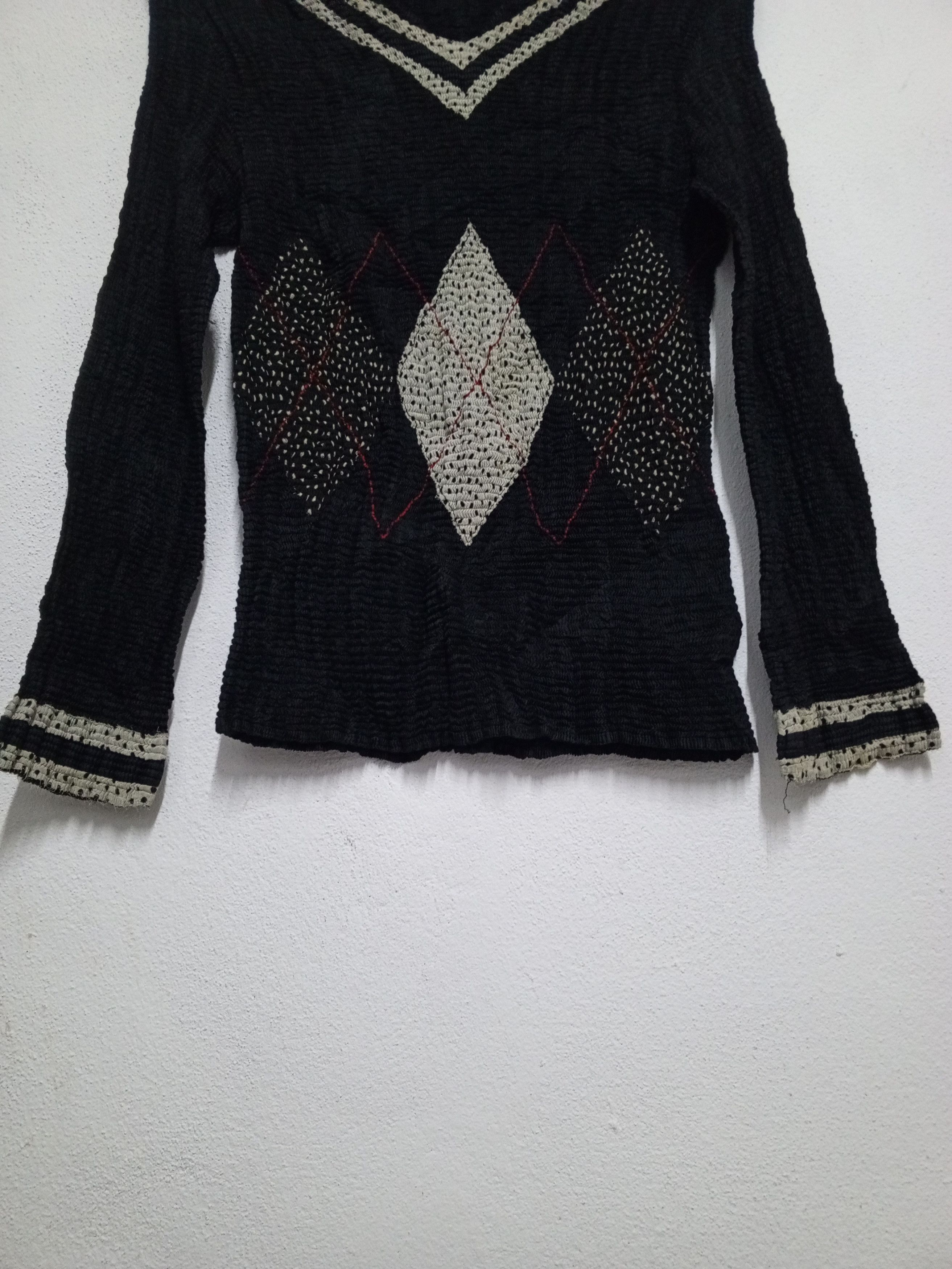Aran Isles Knitwear { vtg Japan } Yukiko hanai knitwear rare Size XS / US 0-2 / IT 36-38 - 5 Thumbnail
