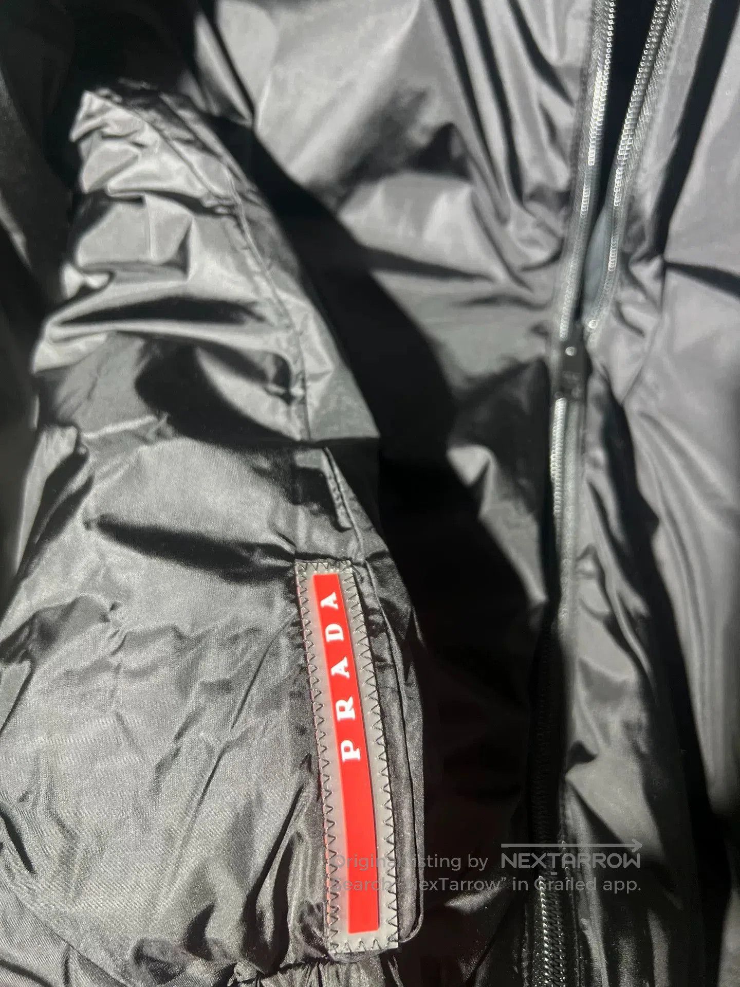 Prada PRADA Reversible Down Jacket Black Camouflage. Size US L / EU 52-54 / 3 - 6 Thumbnail