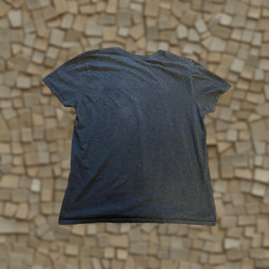 Vintage Pac-Man T-Shirt Men L Gray Short Sleeve Round Neck Retro Graphic Shirt Size US L / EU 52-54 / 3 - 1 Thumbnail