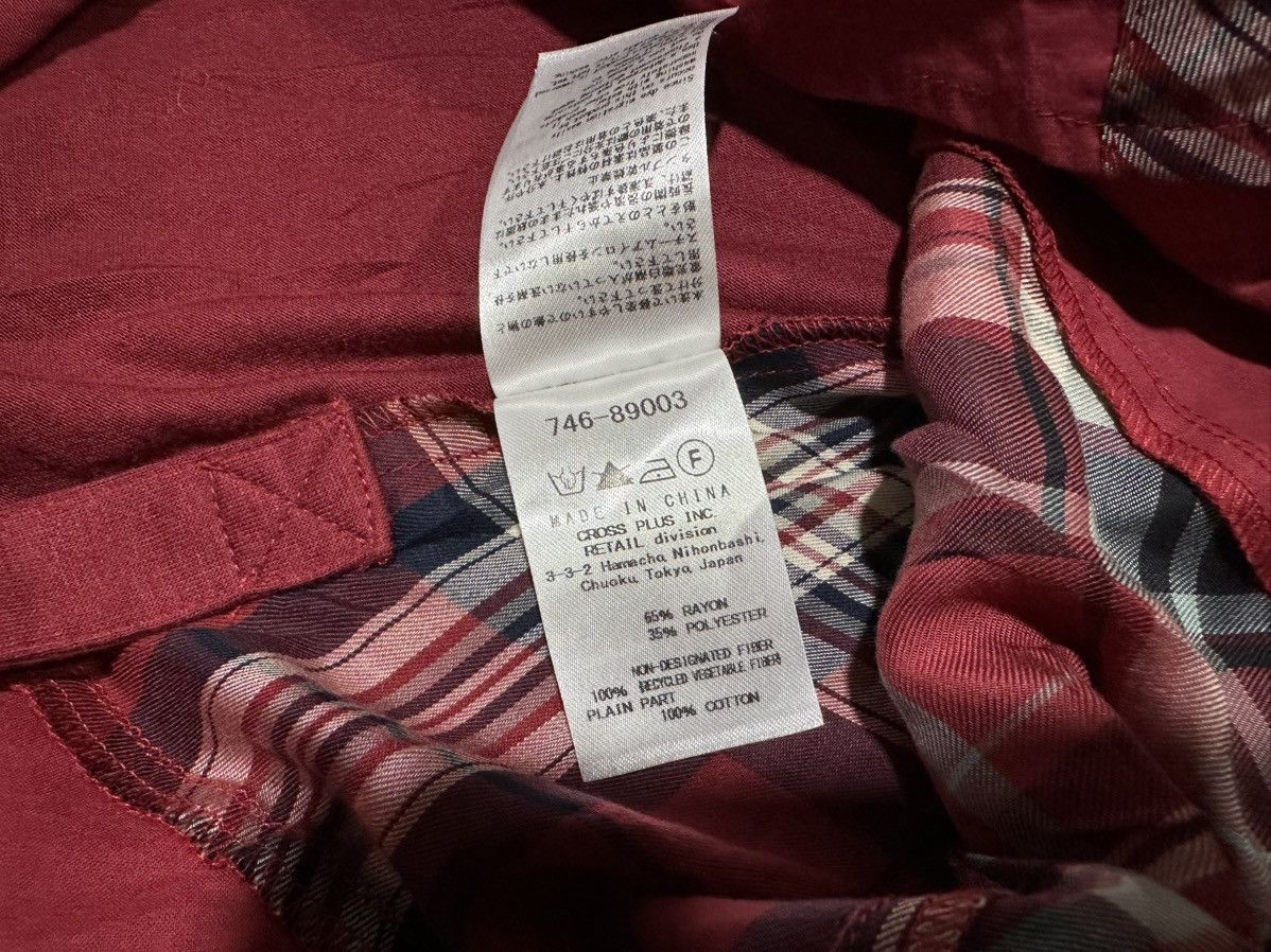 Yohji Yamamoto 🔥Rare Atsuro Tayama Asymmetric Check Patchwork Draped Shirt Size US L / EU 52-54 / 3 - 10 Thumbnail