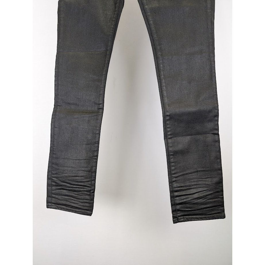 Saint Laurent Paris o1rshd1 Q:2 / Skinny 5 Pocket Low Nightrider Jeans in Black Size US 34 / EU 50 - 5 Thumbnail