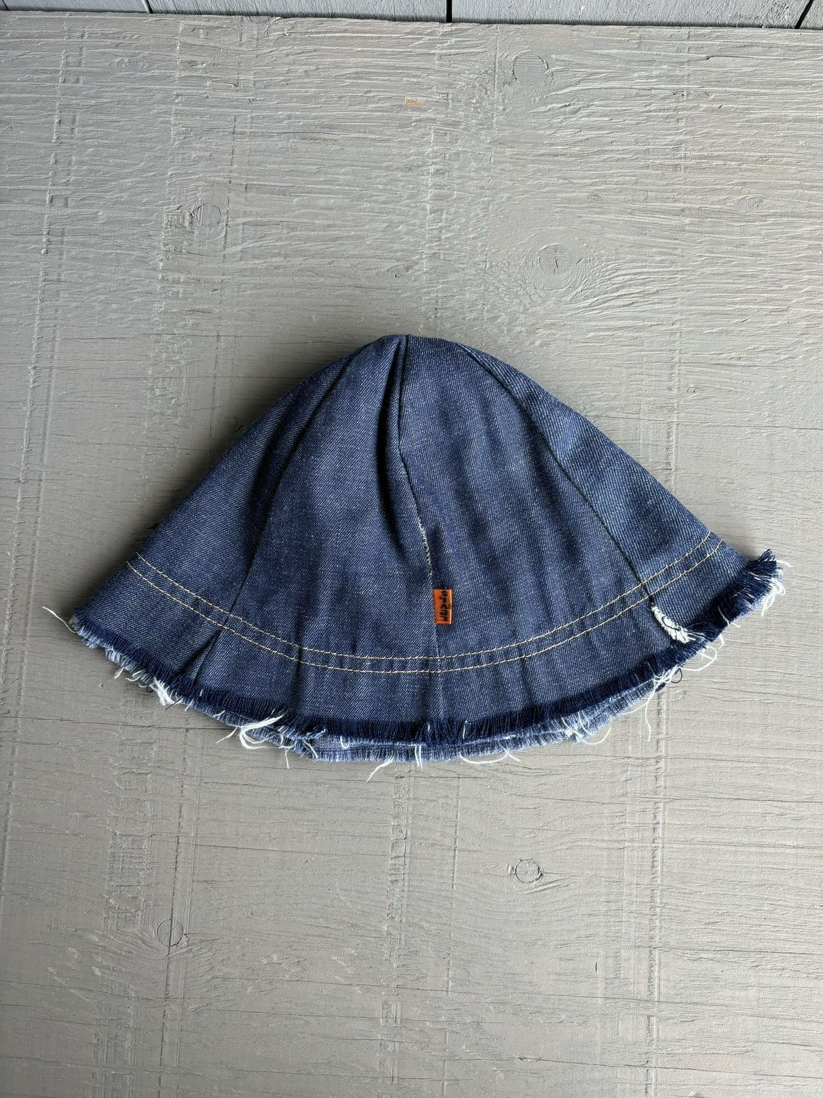 Levi's 1970s Levi's Crusher Hat Vintage Orange Tab Bucket Hat Size ONE SIZE - 7 Thumbnail