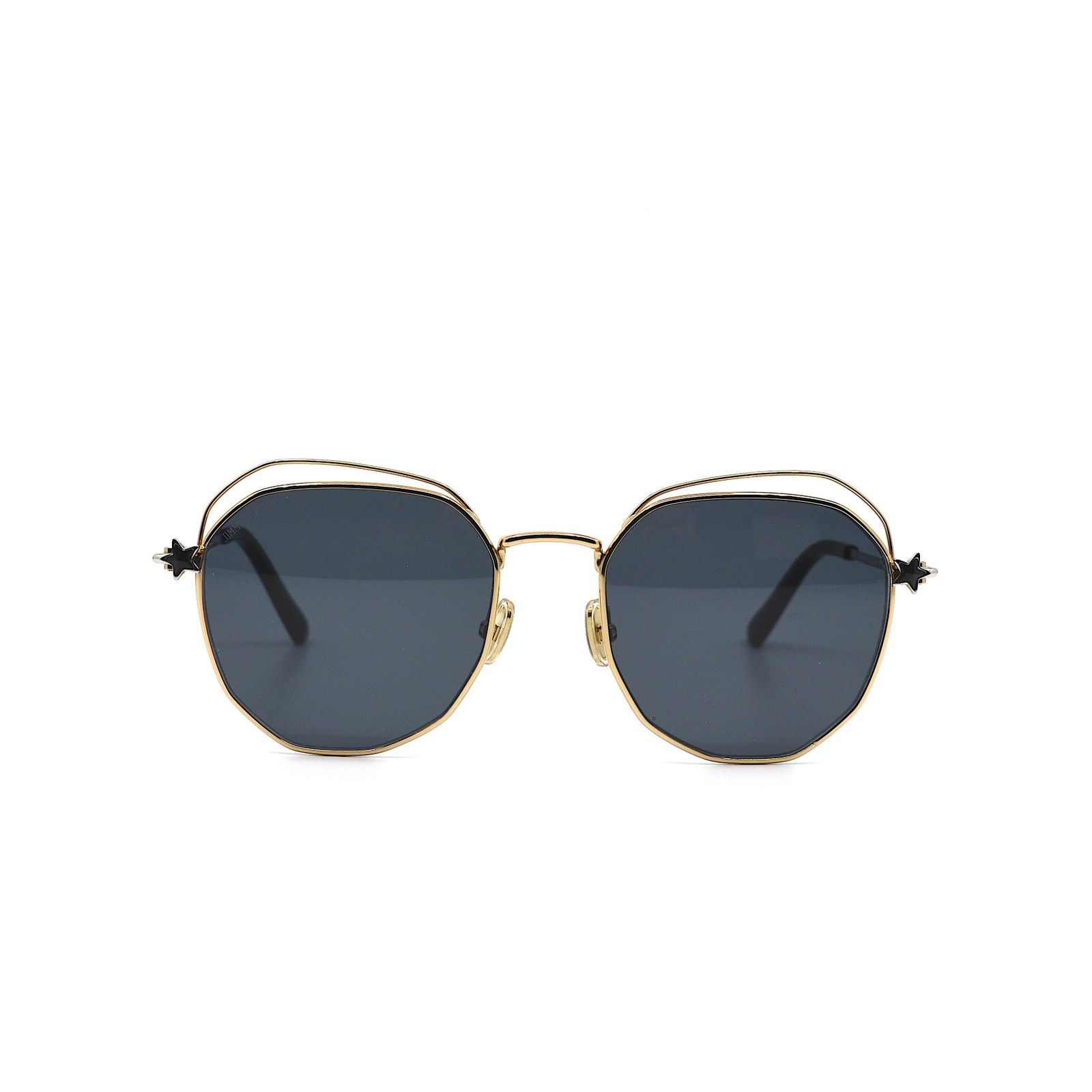 Jimmy Choo JIMMY CHOO FRANNY/S J5G GOLD GREY AUTHENTIC SUNGLASSES Size ONE SIZE - 2 Thumbnail