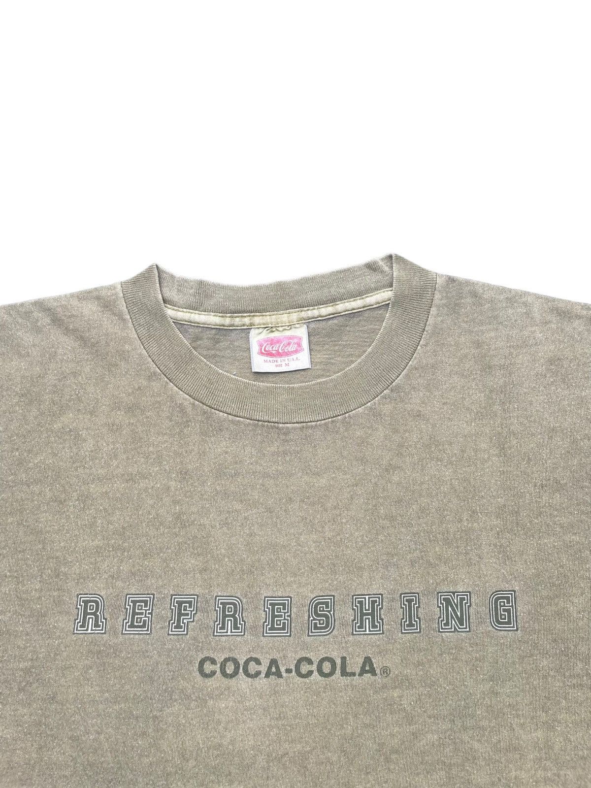 Coca Cola × Vintage Vintage Coca Cola Faded Wash Tshirt Size US M / EU 48-50 / 2 - 6 Thumbnail