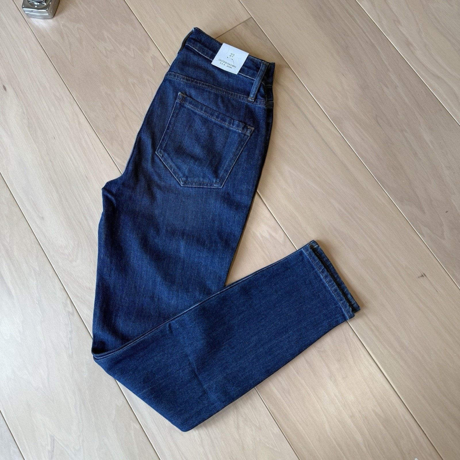 Outerknown Outerknown Strand High Rise Skinny Jeans Women's 26 Blue Size 26" / US 2 / IT 38 - 9 Thumbnail