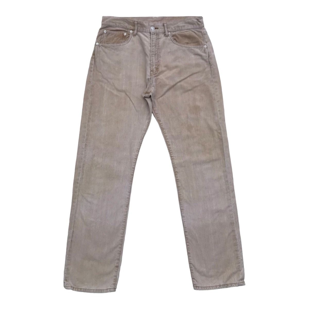 GOODENOUGH Goodenough Japan Streetwear Corduroy Faded Pants Size US 32 / EU 48 - 1 Thumbnail