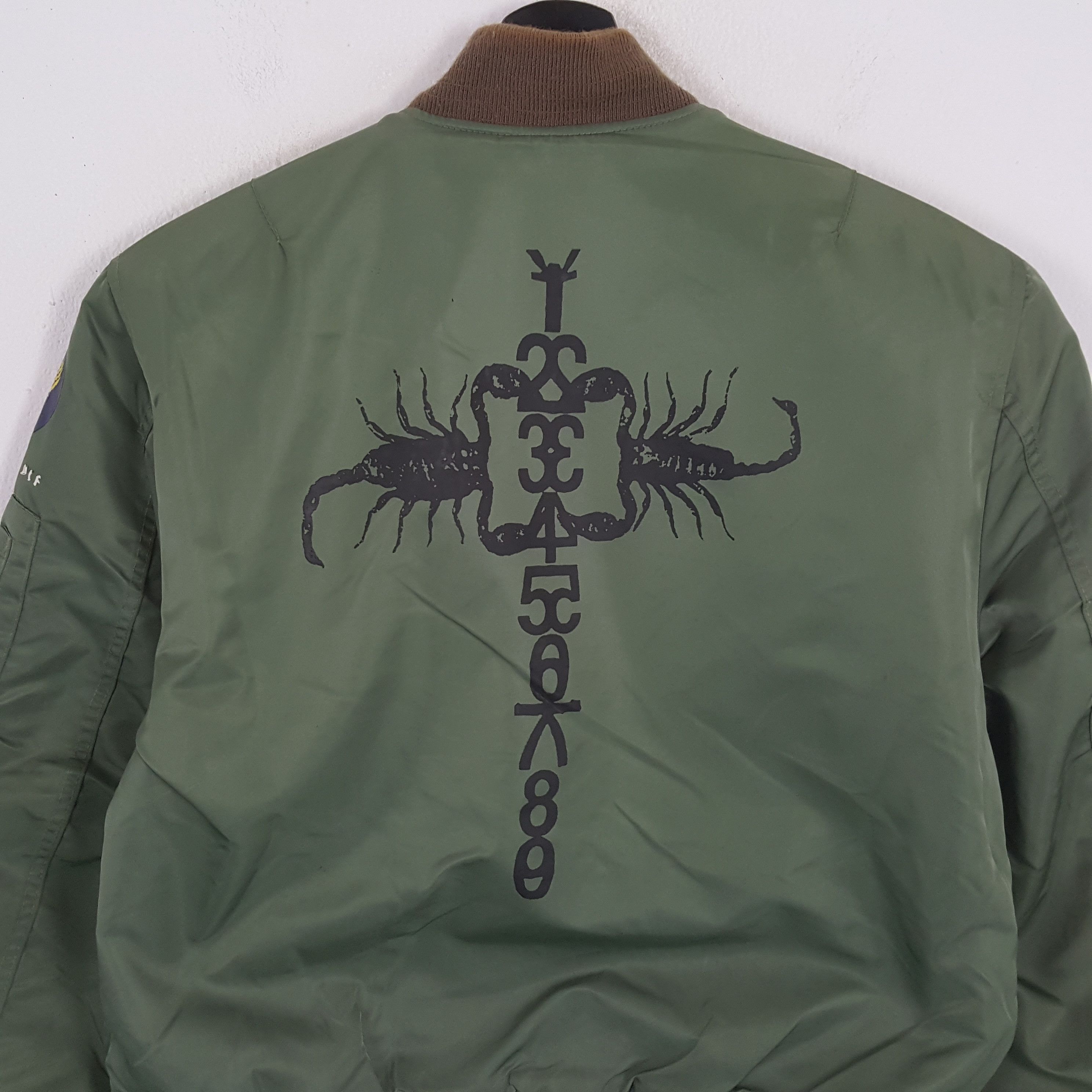 Vintage US AIR FORCE X Custom Art If Six Was Nine Style Jacket Size US L / EU 52-54 / 3 - 2 Thumbnail
