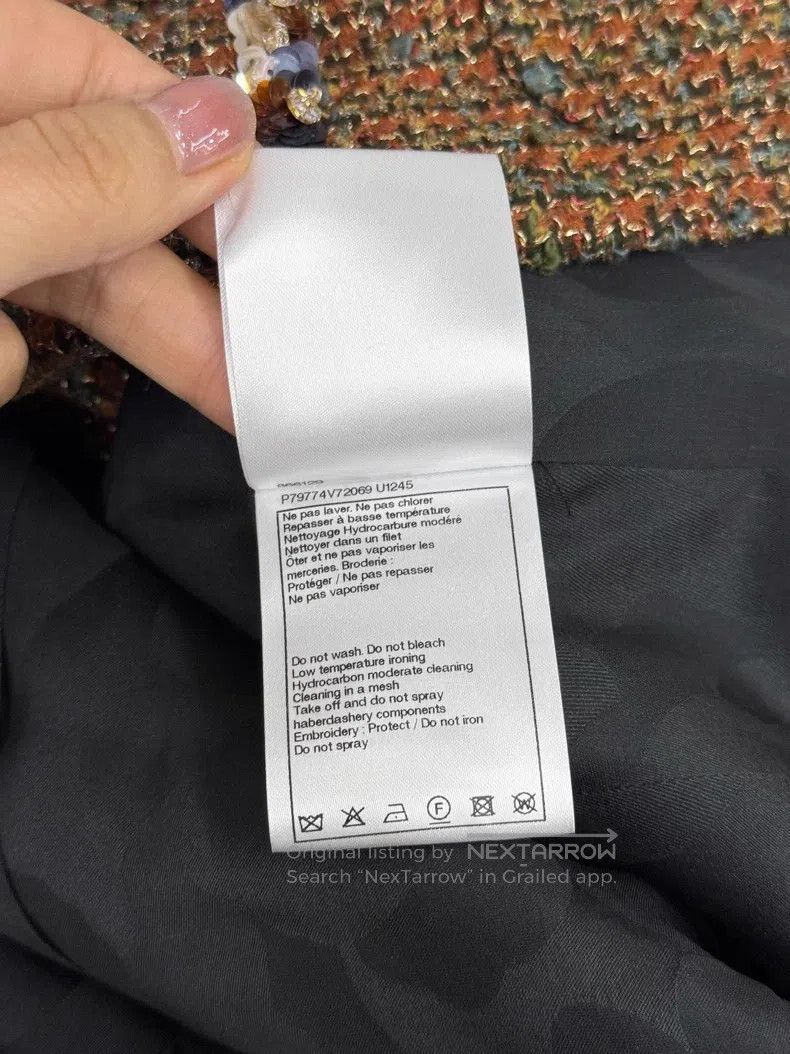 Chanel Chanel 25A high-end handicraft workshop coffee brown twill Size XS / US 0-2 / IT 36-38 - 6 Thumbnail
