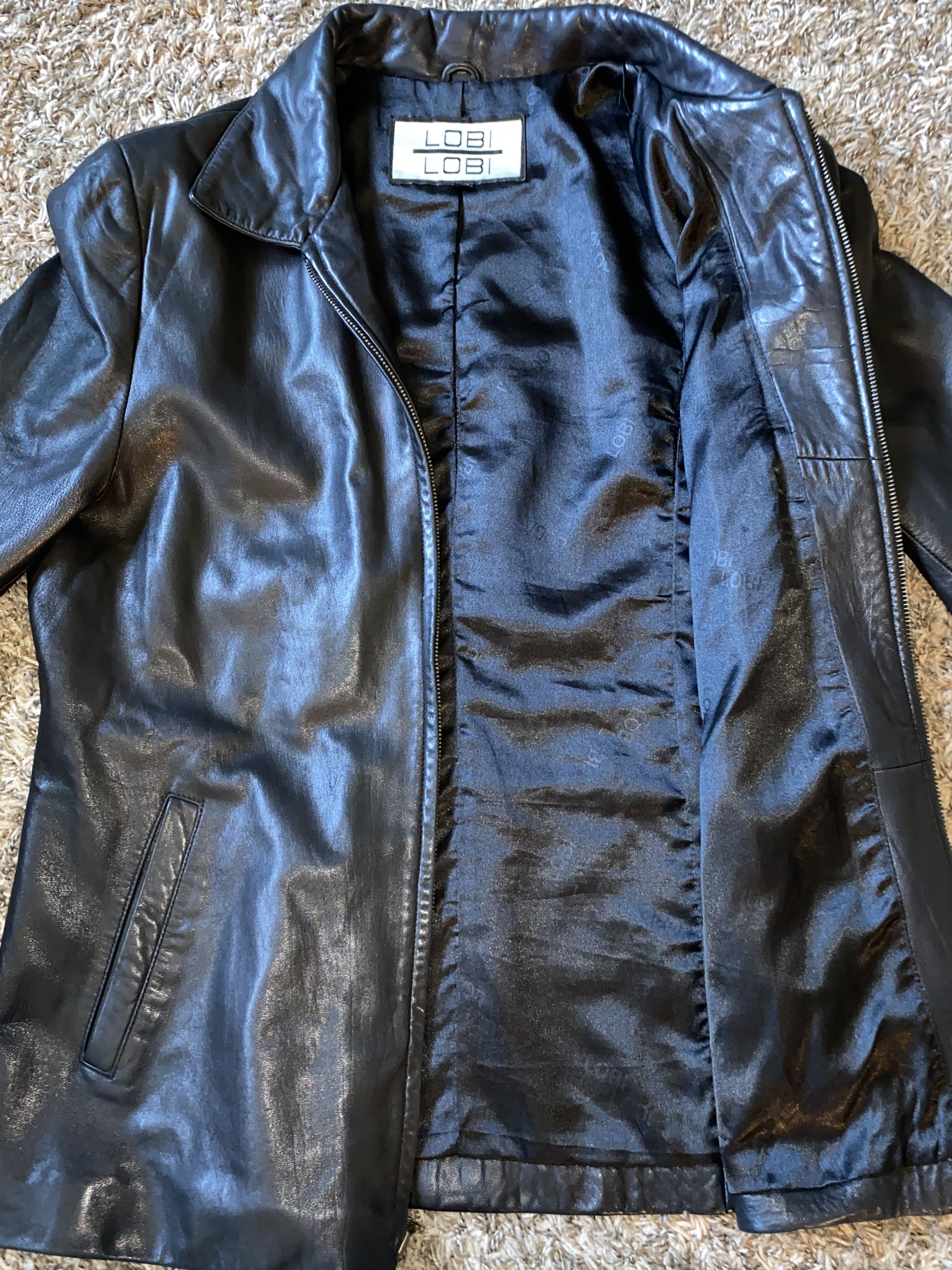 Vintage LOBI LOBI Leather Jacket Size XL / US 12-14 / IT 48-50 - 4 Thumbnail