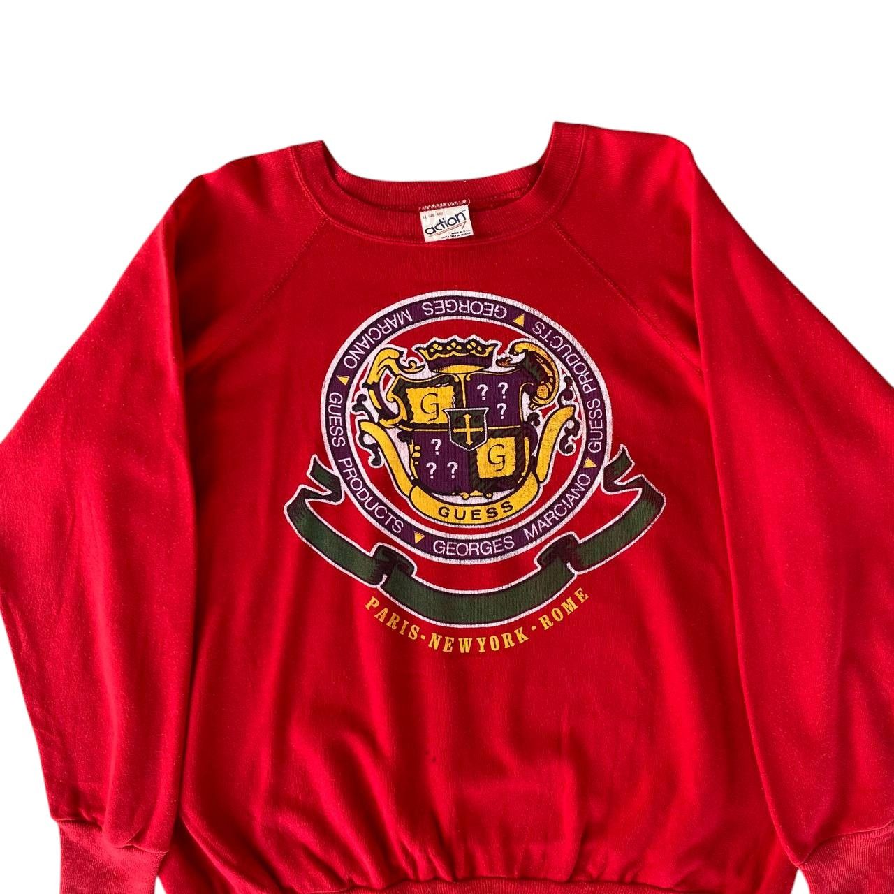 Georges Marciano VINTAGE 80S GEORGES MARCIANO GUESS CREWNECK Size US XL / EU 56 / 4 - 5 Thumbnail
