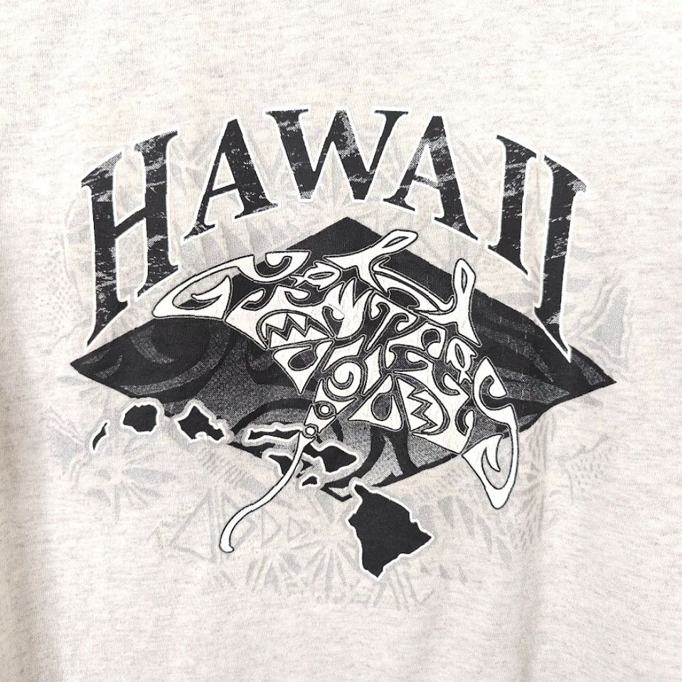 Hanes Hanes Hawaii Stingray T Shirt Mens L Gray Hawaiian Surfer Destination Shirt Mens Size US L / EU 52-54 / 3 - 5 Thumbnail