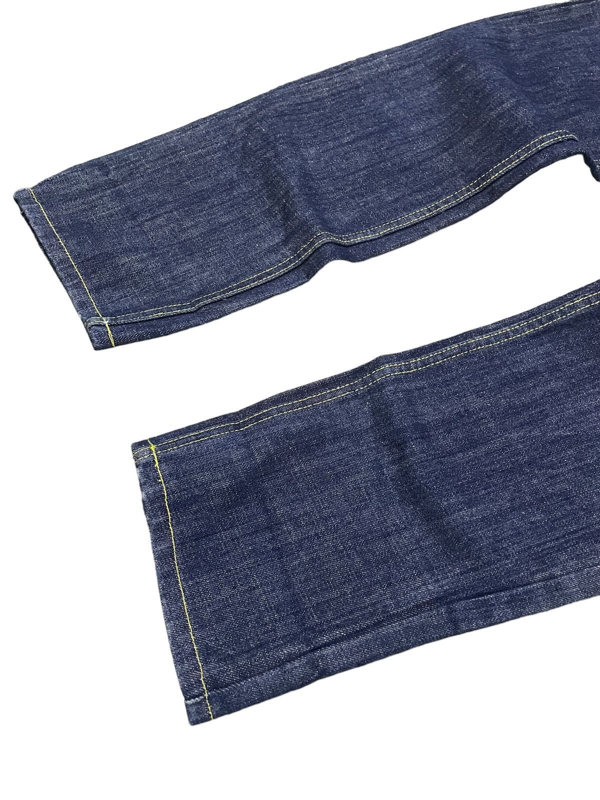 Angel Blue × Hysteric Glamour × Japanese Brand Morpleq Japan Multi Pocket Daicock Style Raw Jeans Size US 32 / EU 48 - 12 Thumbnail