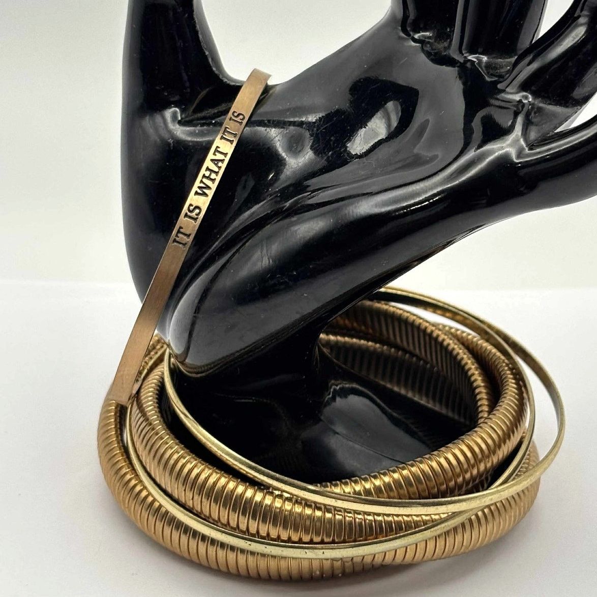 Other Gold "It Is What It Is" Bracelet Bundle Size ONE SIZE - 1 Thumbnail