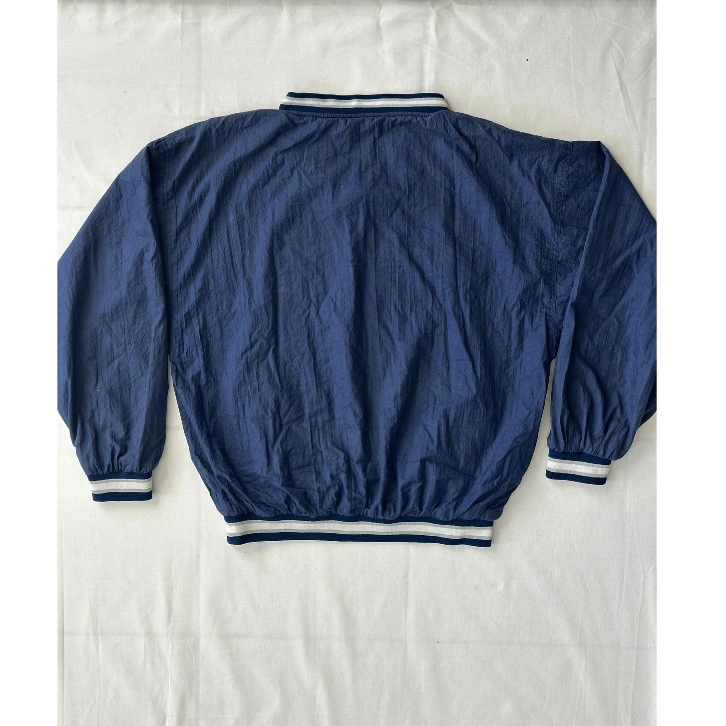 Spalding Vintage Spalding Athletics Windbreaker V-Neck PulloverJacket Size US L / EU 52-54 / 3 - 7 Thumbnail