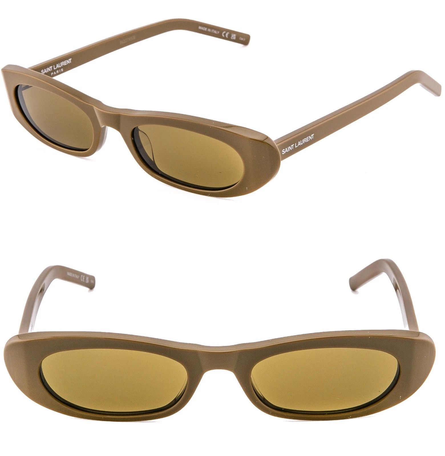 Yves Saint Laurent SAINT LAURENT SHADE SL 557 SL557 Narrow Sunglasses 006 Size ONE SIZE - 1 Thumbnail