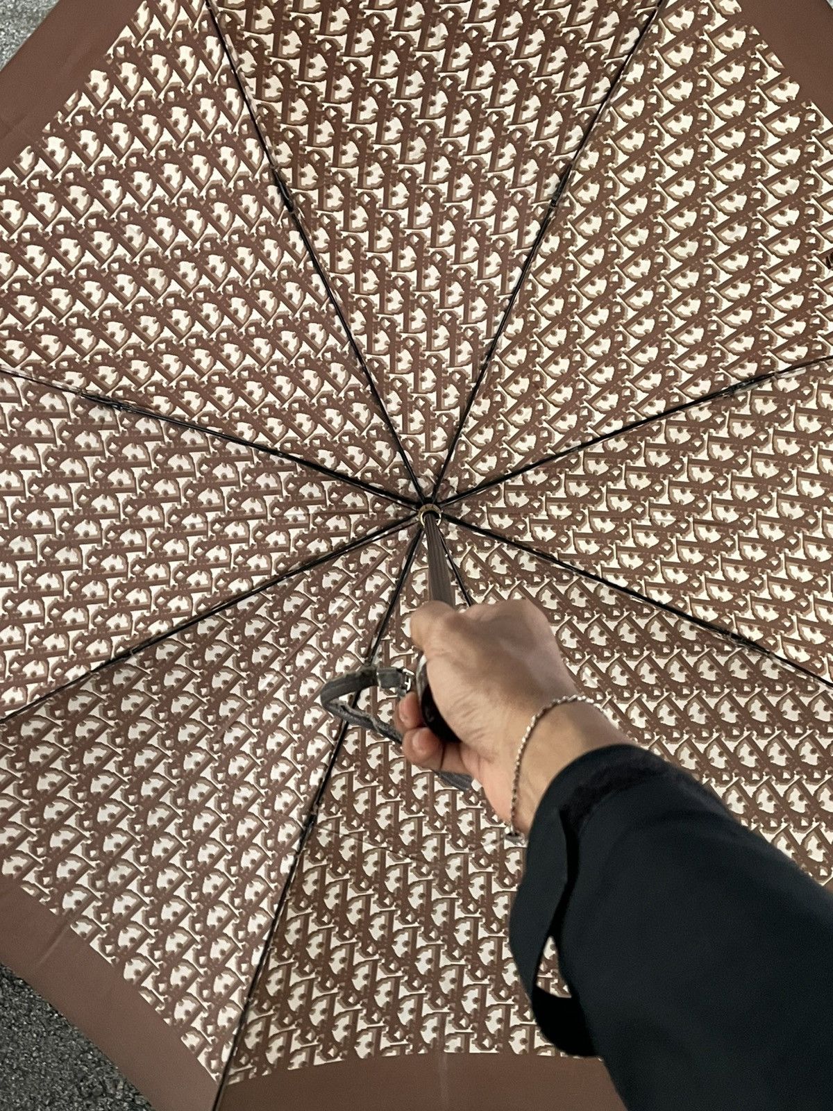 Dior Christian Dior Trotter Monogram Umbrella Size ONE SIZE - 5 Thumbnail