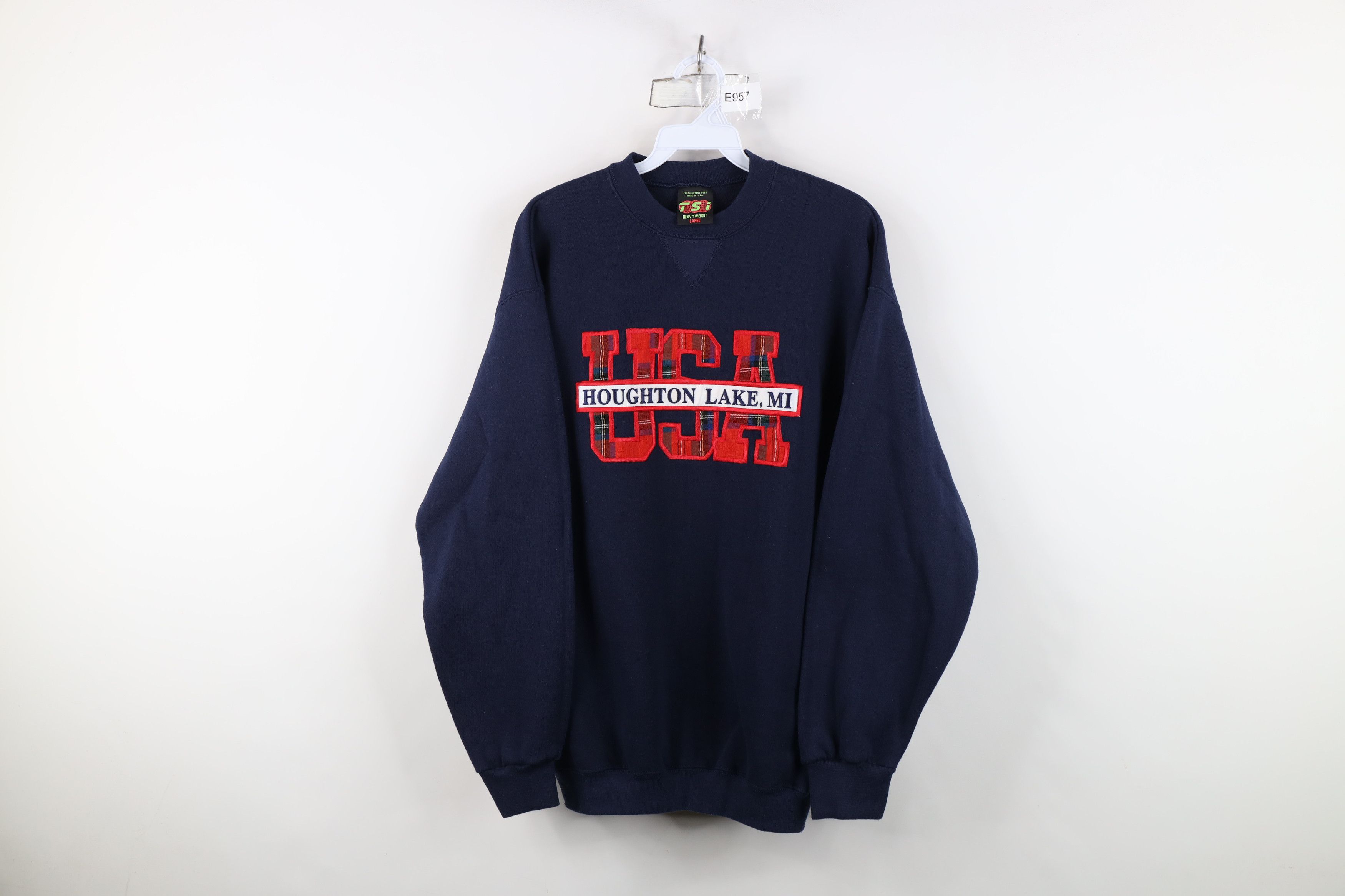Vintage Vintage 90s Heavyweight Lake Michigan Sweatshirt USA Size US L / EU 52-54 / 3 - 1 Thumbnail