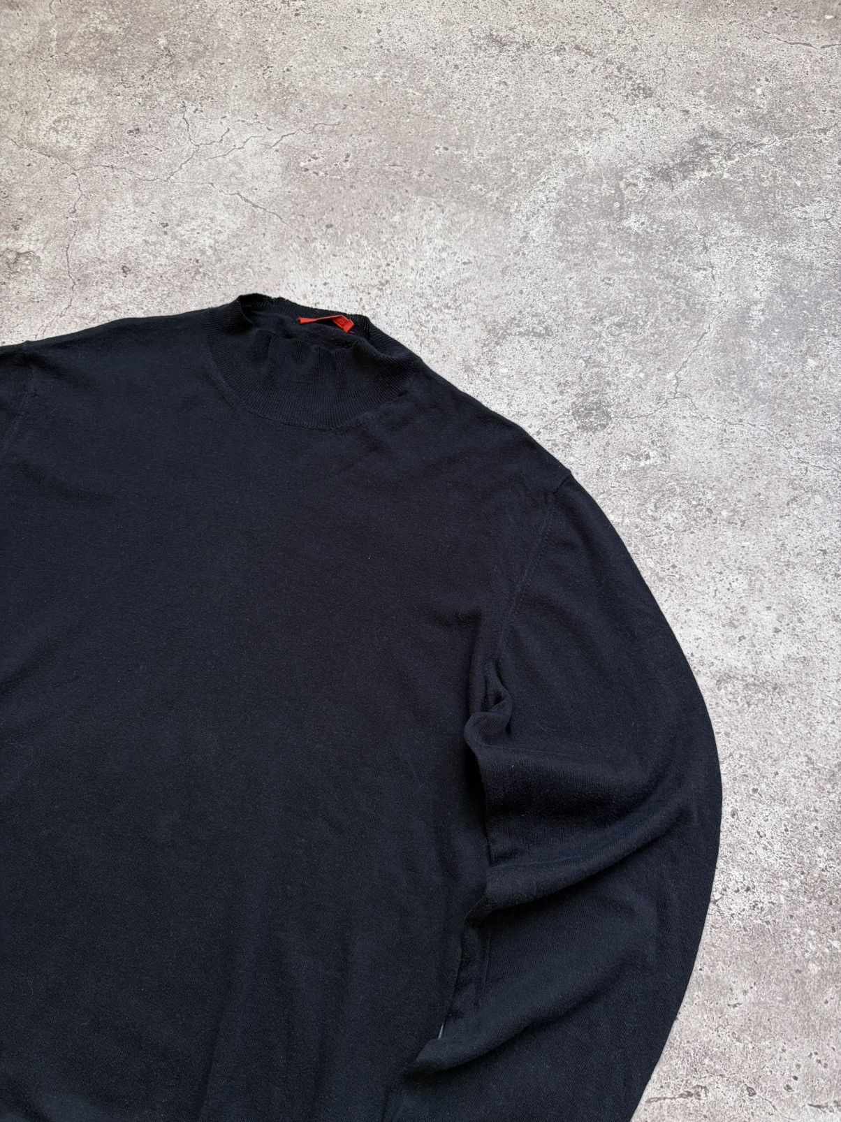 Prada Prada Dark Blue Heavy Wool Turtleneck Sweater Size US L / EU 52-54 / 3 - 2 Thumbnail