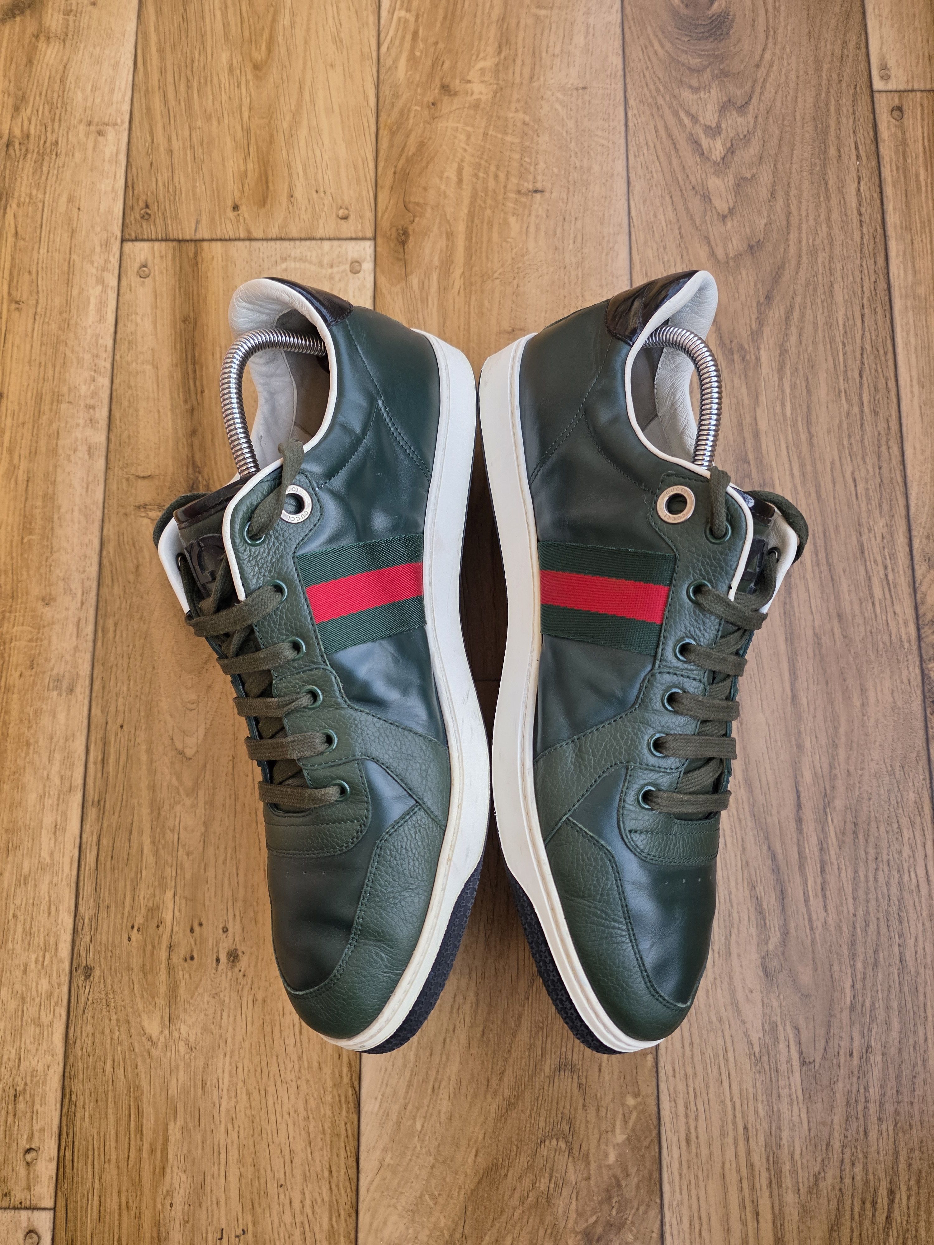 Gucci Gucci Web Low Top Sneakers Size US 14 / EU 47 - 8 Thumbnail