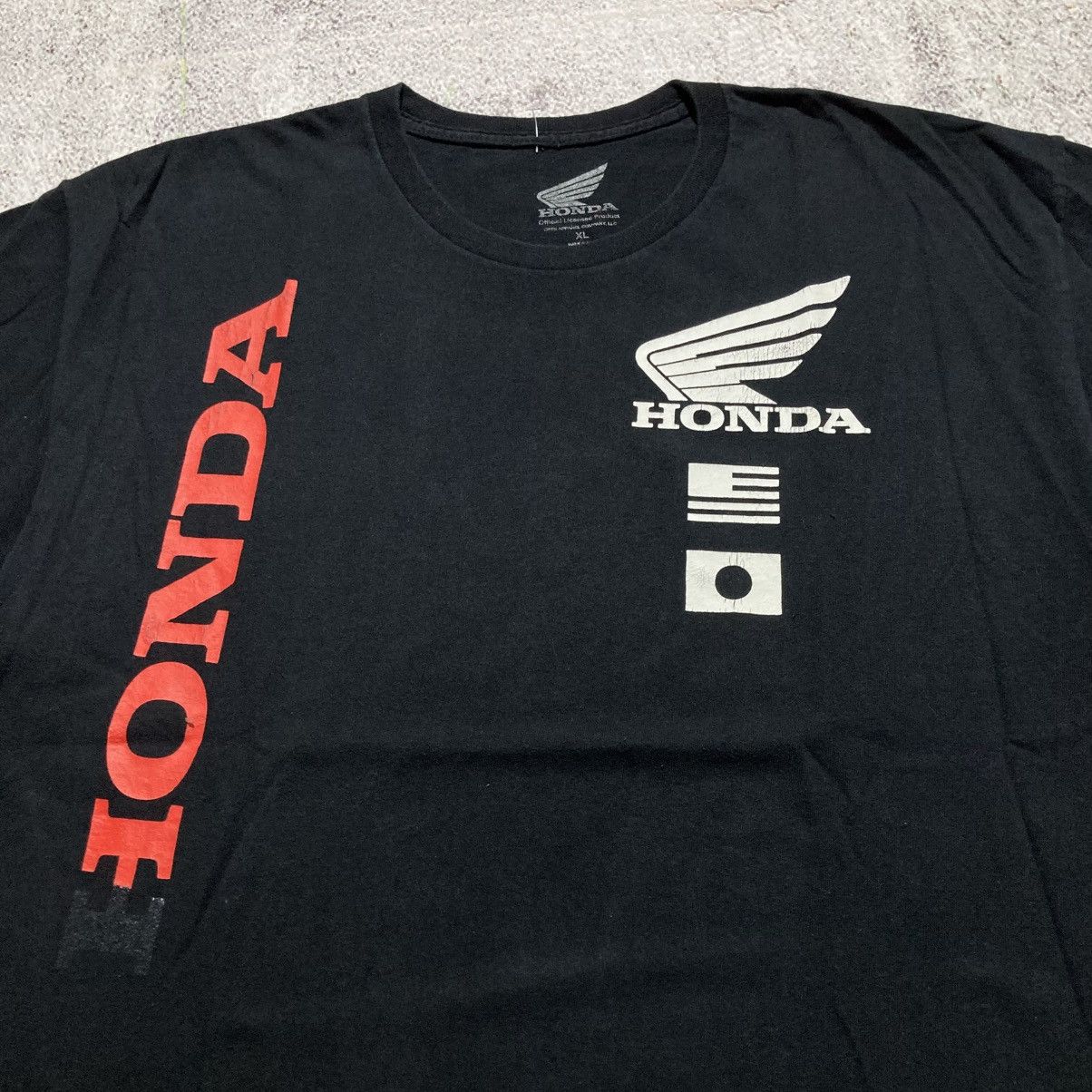 Honda Vintage Honda Hot Lap Logo Graphic T-shirt Black Size US XL / EU 56 / 4 - 4 Thumbnail