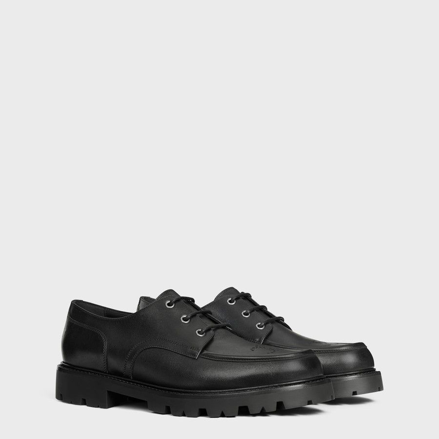 Celine o1d2blof0226 Derby Shoes in Black Size US 10 / EU 43 - 2 Thumbnail