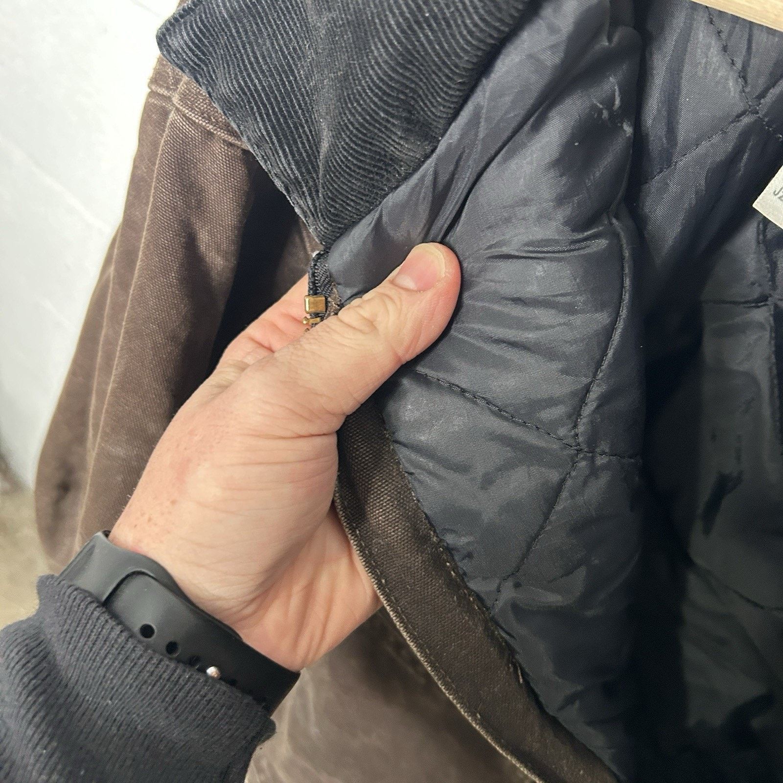 Carhartt Vintage Carhartt Quilted Traditional Jacket “Dark Brown” J22 Size US XL / EU 56 / 4 - 13 Thumbnail