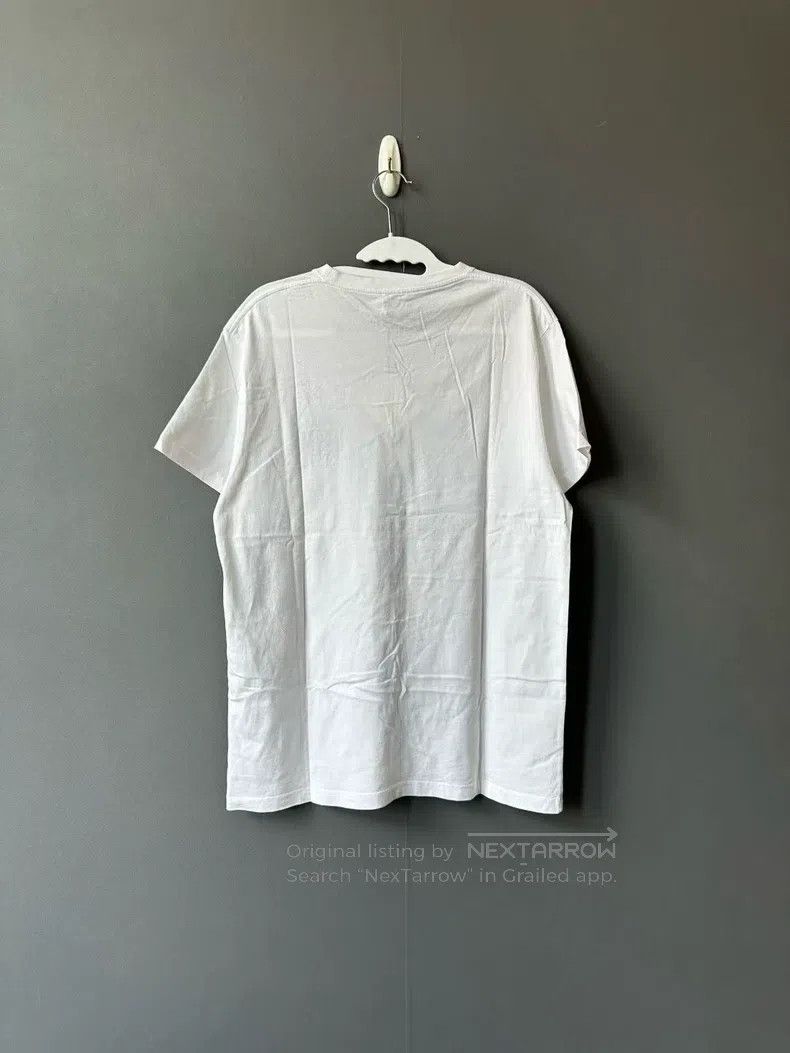 Loewe Loewe White Embroidered Logo Short Sleeve Size M / US 6-8 / IT 42-44 - 2 Thumbnail