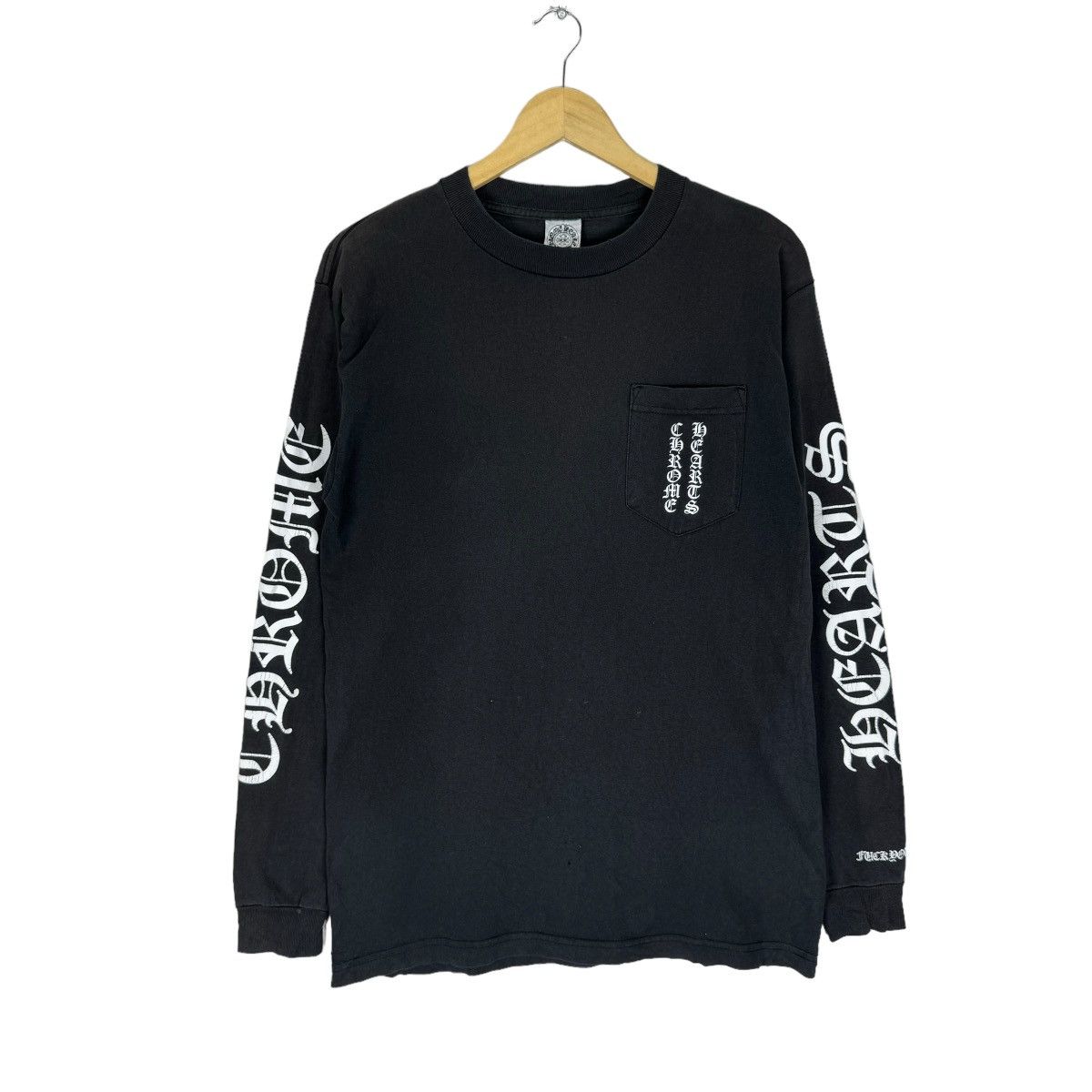 Chrome Hearts ☀️CHROME HEARTS SINGLE POCKET LONG SLEEVE Size US M / EU 48-50 / 2 - 2 Thumbnail