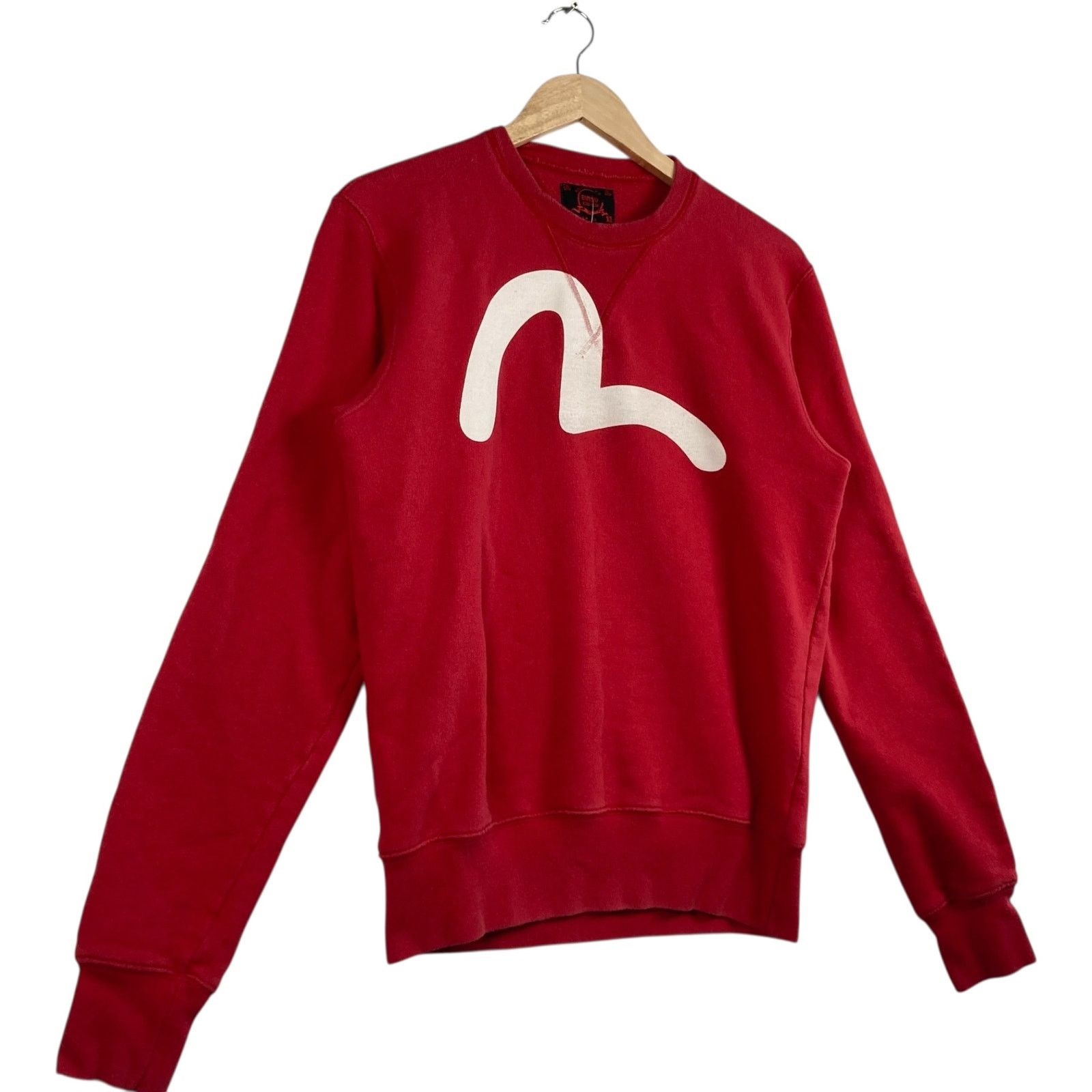 Evisu Vintage Evisu Large Chest Logo Pullover Crewneck M Size US M / EU 48-50 / 2 - 4 Thumbnail