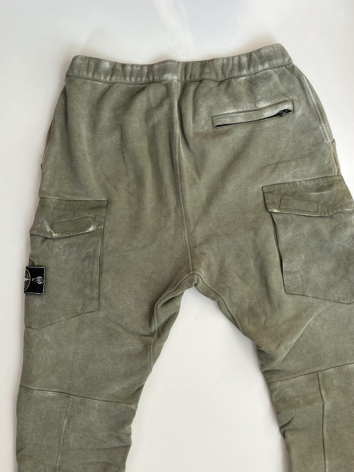 Stone Island Stone Island - Cargo Sweatpant in Olive size M Size US 31 - 8 Thumbnail