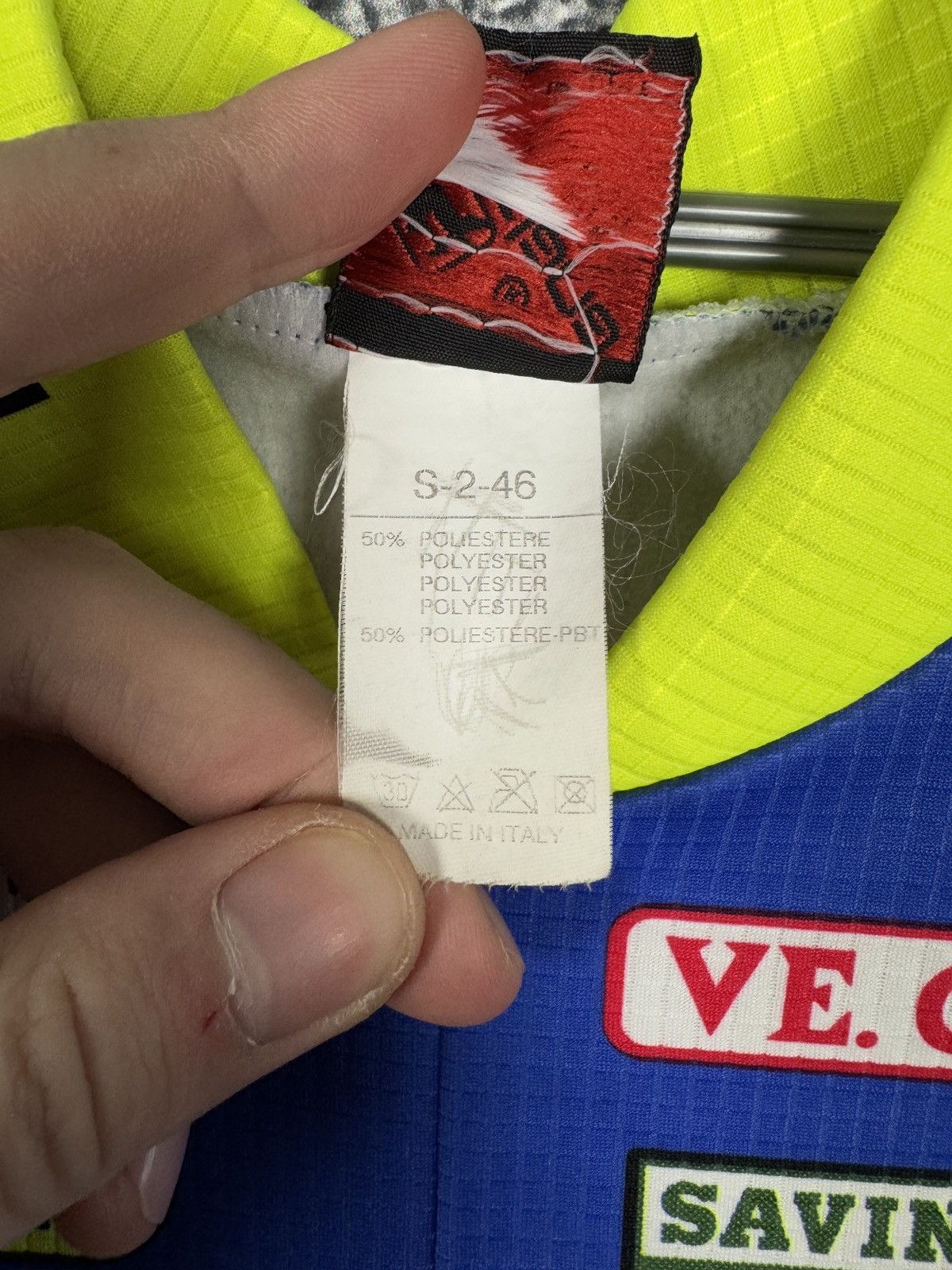 Vintage Giordana Cycling Vest Meta Caverina Rosa Carni Italy Size S Size US S / EU 44-46 / 1 - 8 Thumbnail