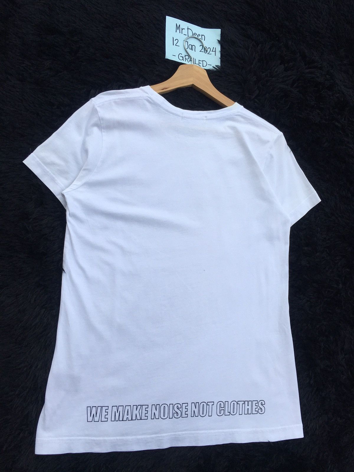 Jun Takahashi Rare Undercover Jun Takahashi We Make Noise Not Clothes Tee Size US S / EU 44-46 / 1 - 3 Thumbnail