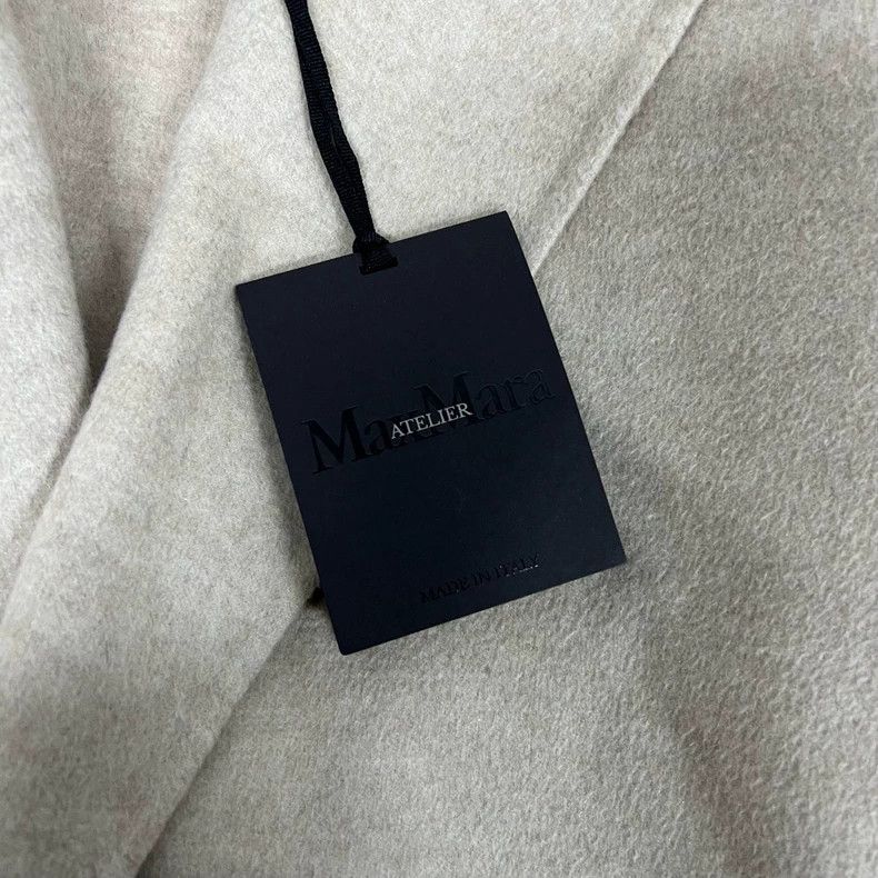 Max Mara Max Mara Black Label Premium Line Atelier Sand Coat Size S / US 4 / IT 40 - 4 Thumbnail