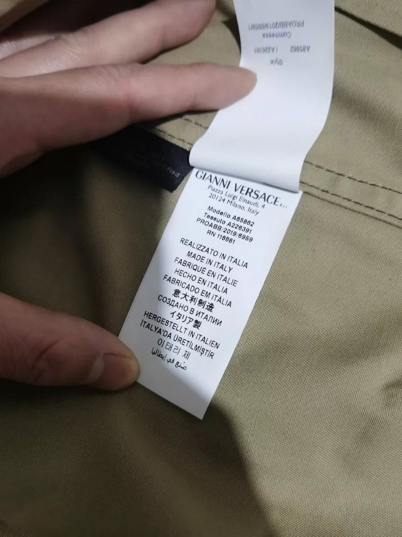 Versace Versace Mainline coat Size US L / EU 52-54 / 3 - 5 Thumbnail