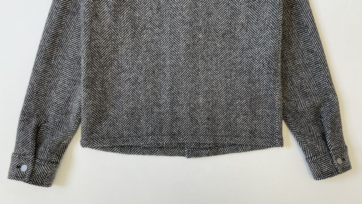 Maison Margiela A/W 19 ‘Chevron Wool’ Trucker Jacket Size US M / EU 48-50 / 2 - 17 Thumbnail