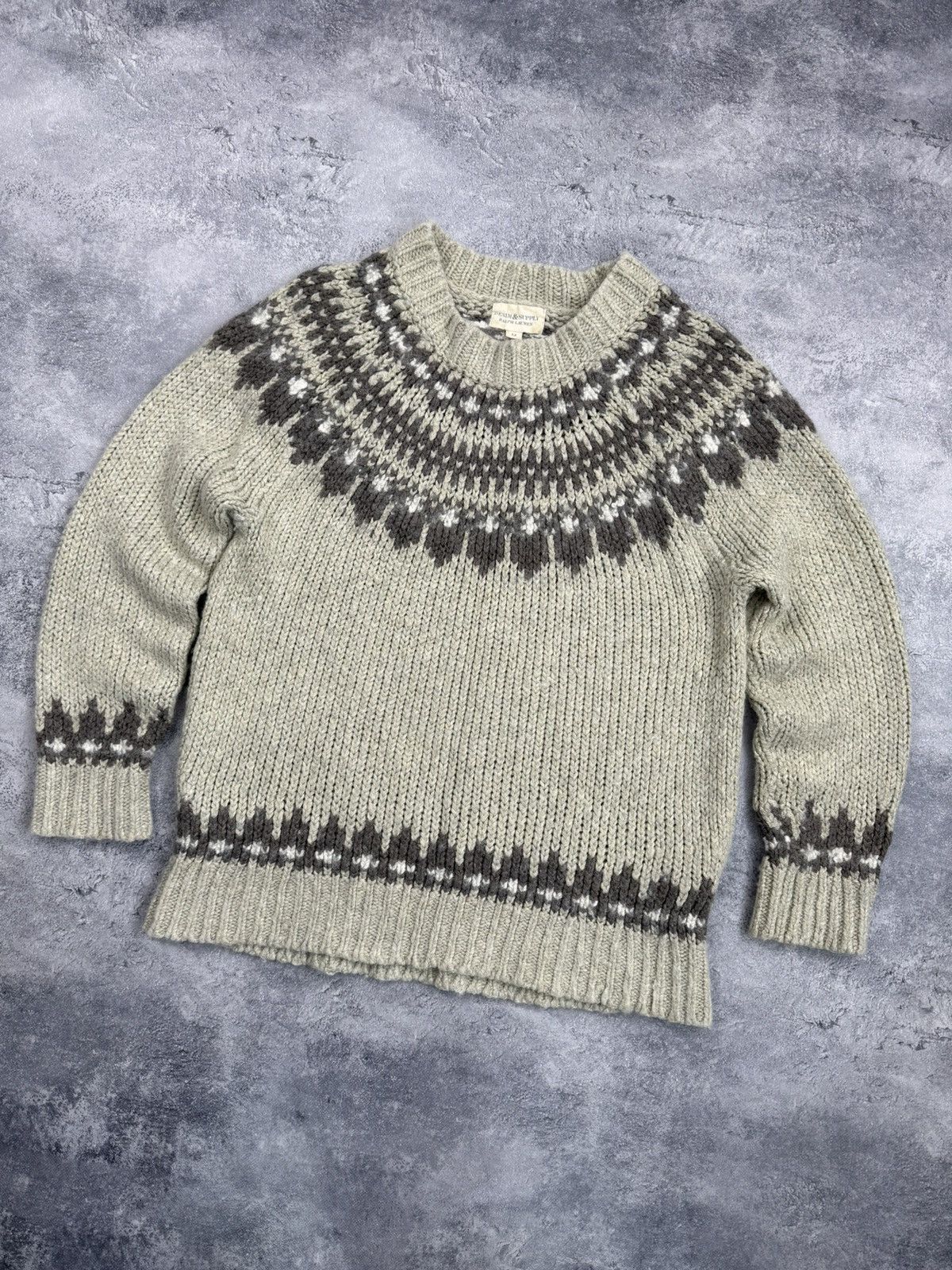 Denim & Supply Ralph Lauren Vintage Denim & Supply Ralph Lauren Wool Knit Sweater Size US M / EU 48-50 / 2 - 3 Thumbnail