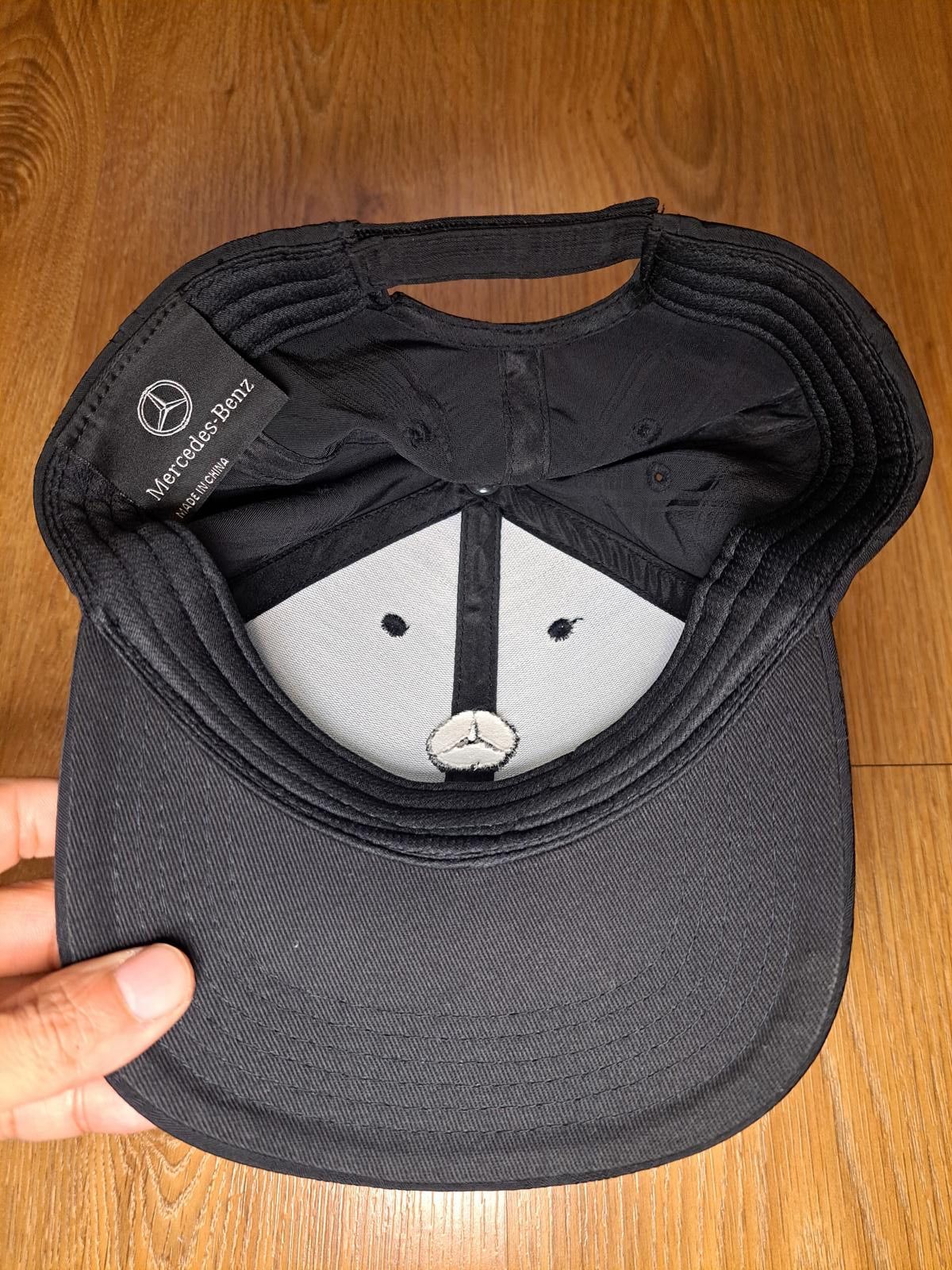 Mercedes-Benz Mercedes-Benz Black Plaid Baseball Cap with Logo Adjustable Size ONE SIZE - 5 Thumbnail