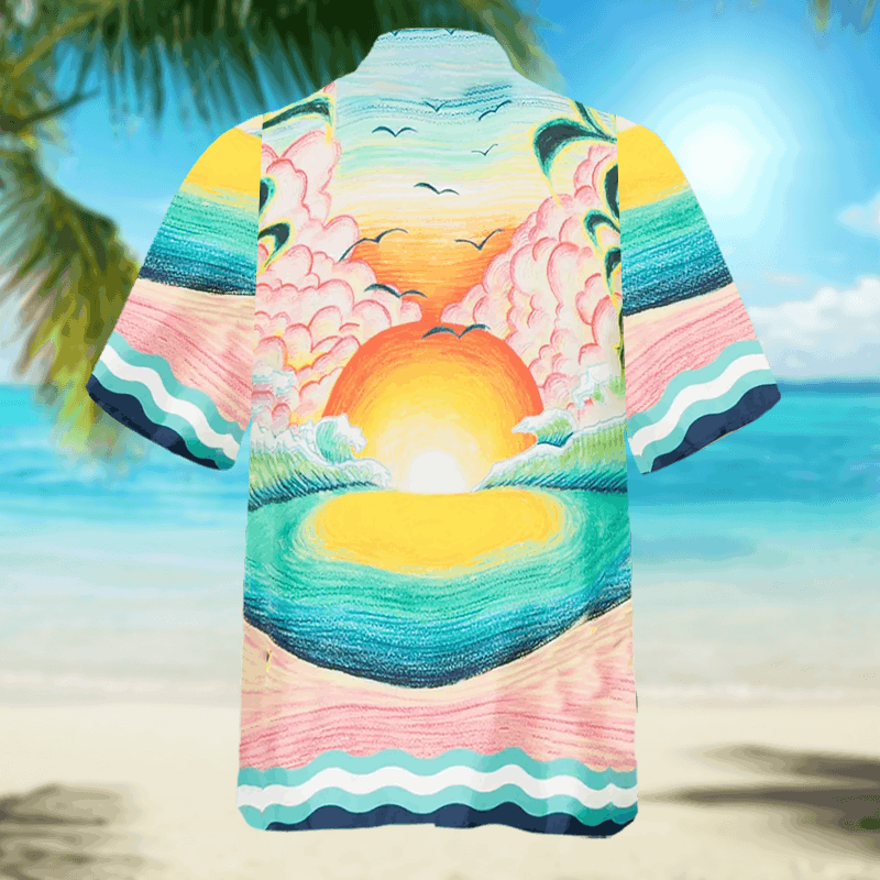 The Unbranded Brand × Vintage Danse De La Mer Shirt | Fluid Motion, Coastal Spirit Size US M / EU 48-50 / 2 - 4 Thumbnail
