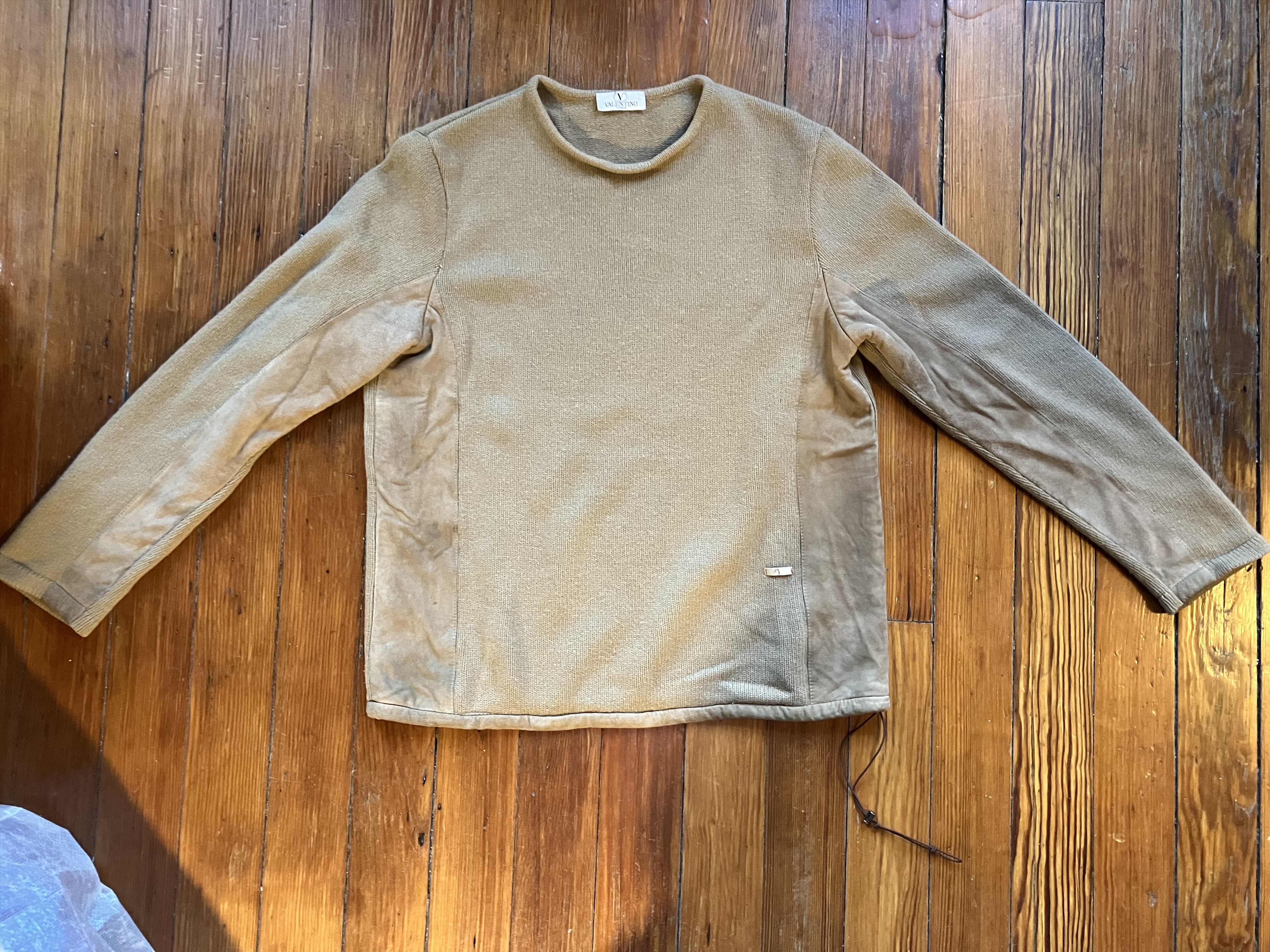 Valentino Valentino Studio Wool Sweater Size US L / EU 52-54 / 3 - 2 Thumbnail