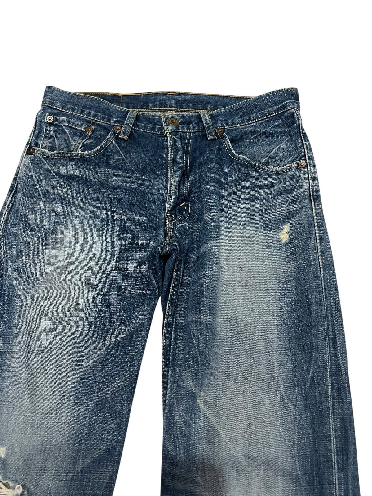 Levi's Vintage Levis 702 Distress Clawmark Jean Size US 29 - 3 Thumbnail