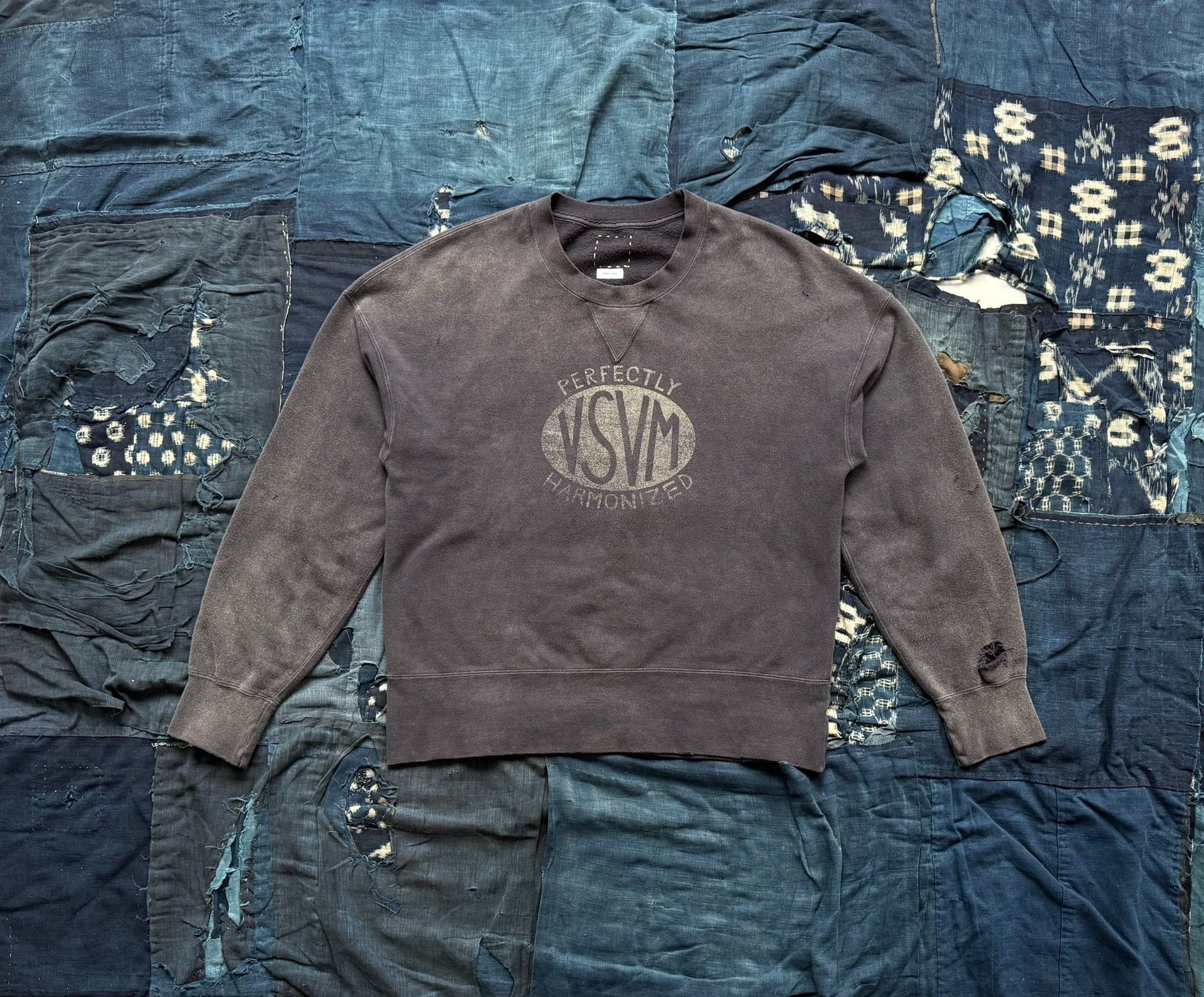 Visvim VISVIM 24SS COURT SWEAT CRASH Pullover Size US L / EU 52-54 / 3 - 1 Thumbnail