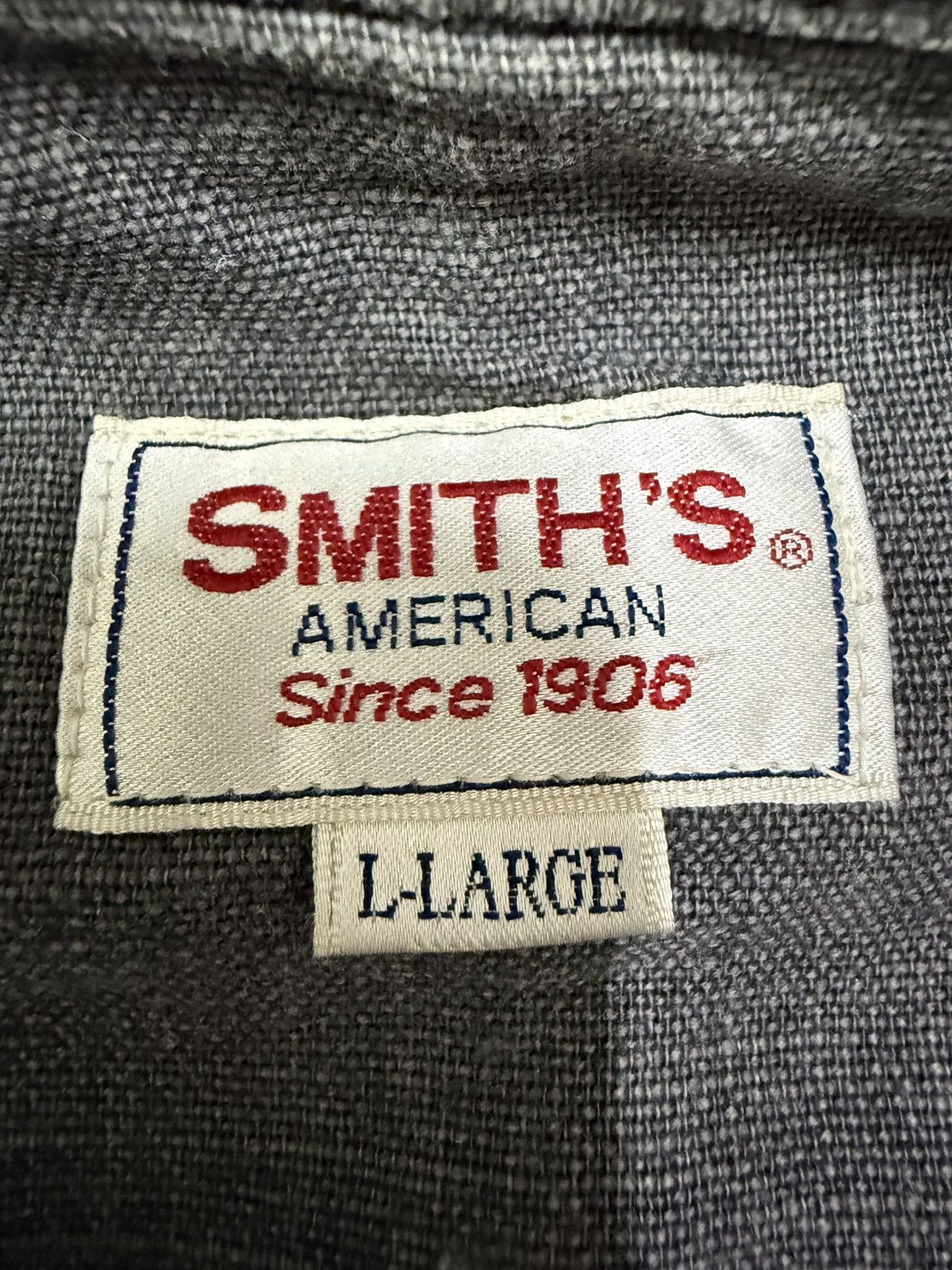 Smith's American Smith’s American Chambray Faded Black Washed Worker Jacket Size US M / EU 48-50 / 2 - 8 Thumbnail