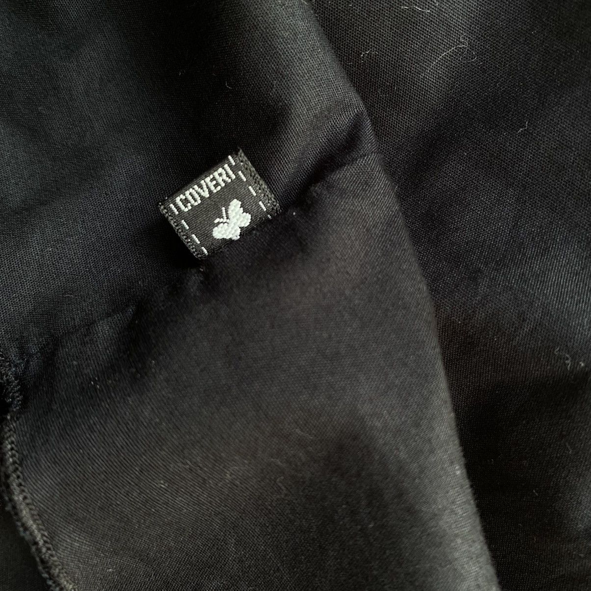 Enrico Coveri ENRICO COVERING Black Puff Sleeve Eyelet Shirt Size M / US 6-8 / IT 42-44 - 8 Thumbnail