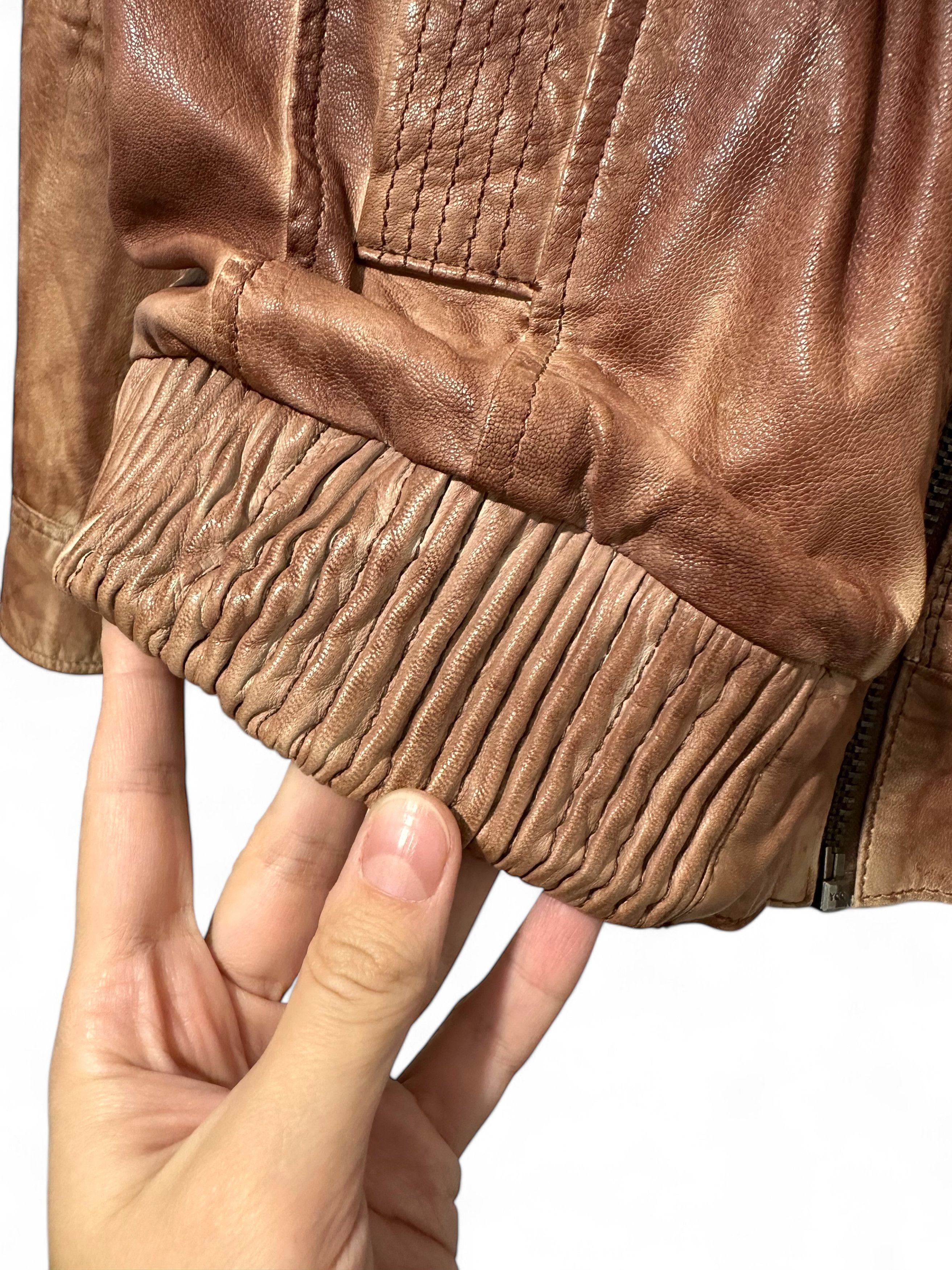 Other Goat Leather Hand Painted Jacket Size US L / EU 52-54 / 3 - 5 Thumbnail