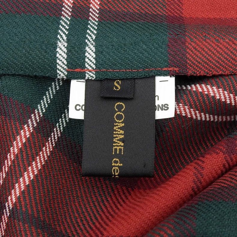 Other Comme Des Garcons Vintage Red Plaid Lost Empire Jacket Size S / US 4 / IT 40 - 8 Thumbnail
