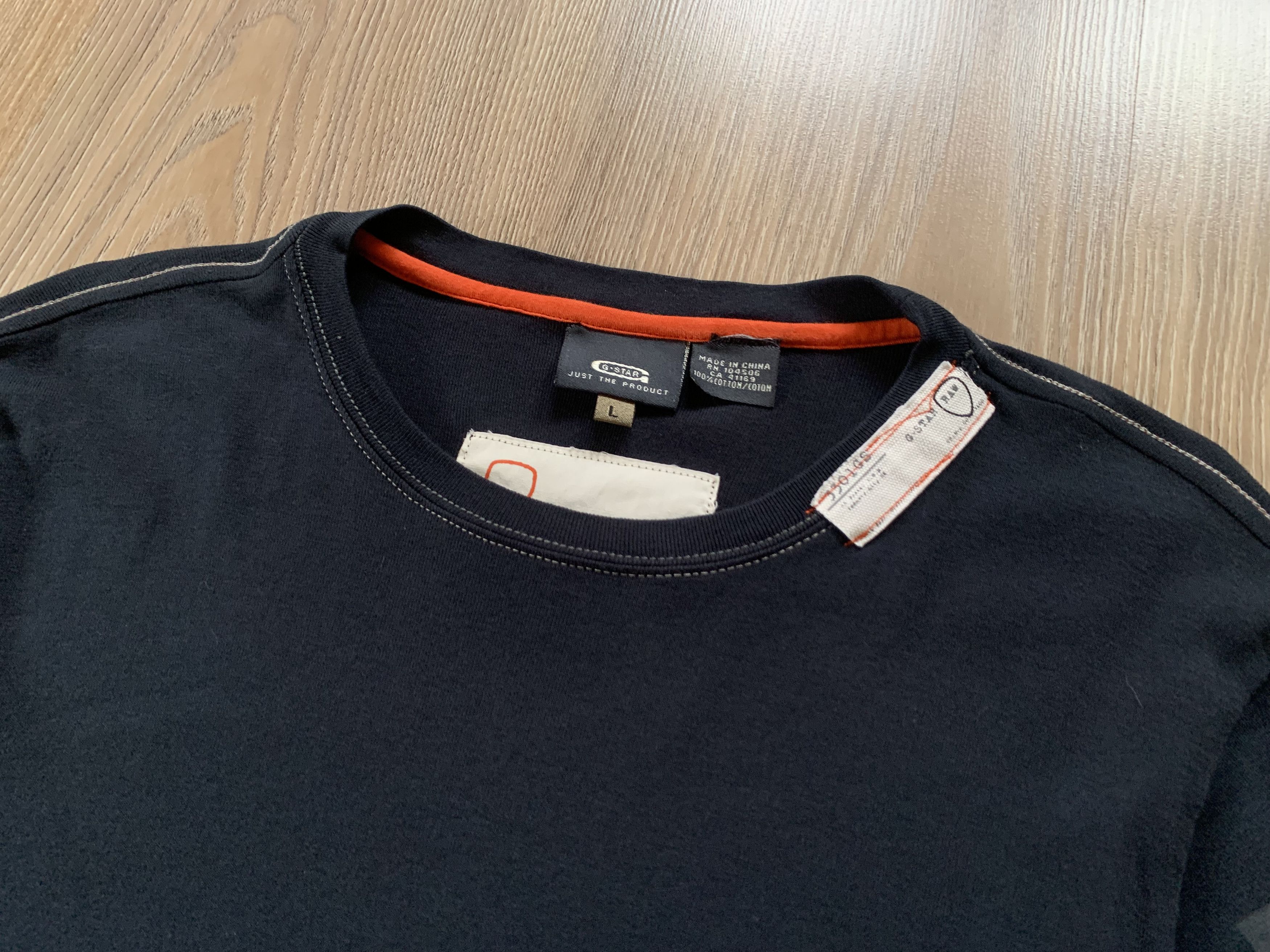G-Star Men’s Rare Vintage G-Star Raw Cotton Long Sleeve Size US L / EU 52-54 / 3 - 4 Thumbnail